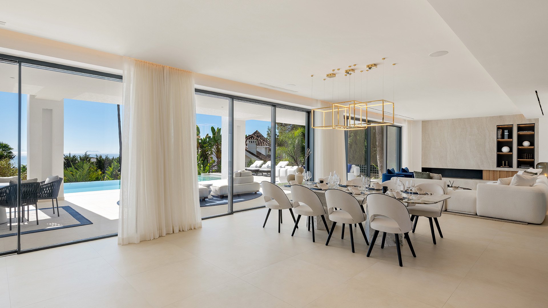 Villa George: Contemporary elegance with unparalleled views in Sierra Blanca, Golden Mile, Marbella