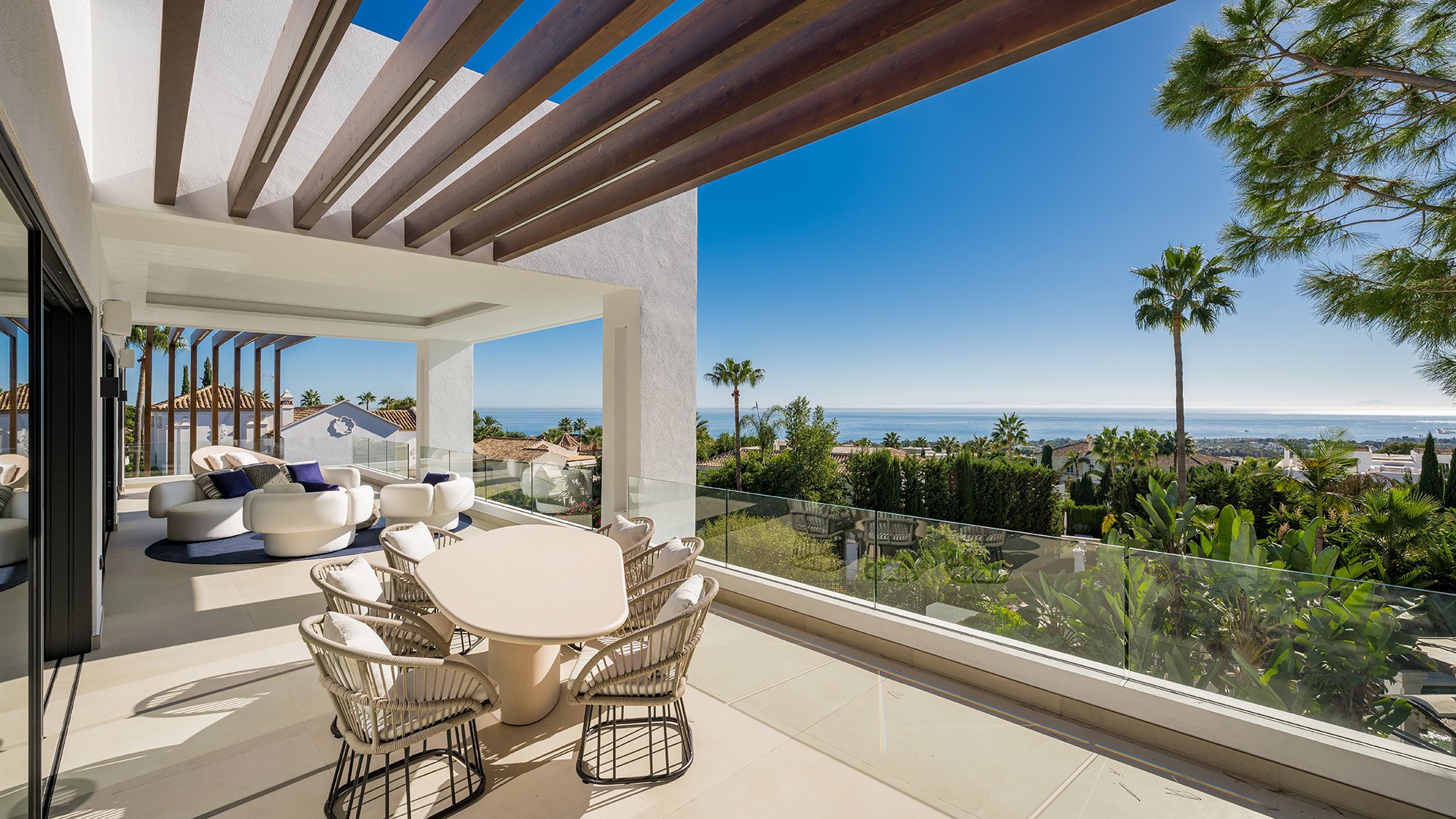 Villa George: Contemporary elegance with unparalleled views in Sierra Blanca, Golden Mile, Marbella