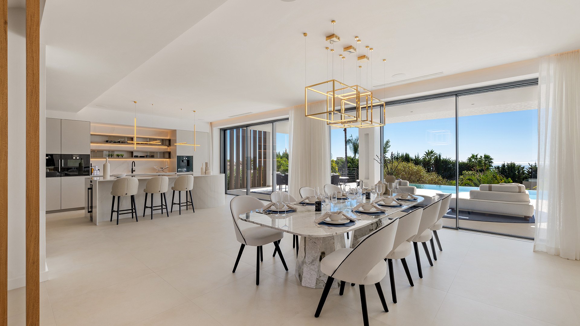 Villa George: Contemporary elegance with unparalleled views in Sierra Blanca, Golden Mile, Marbella