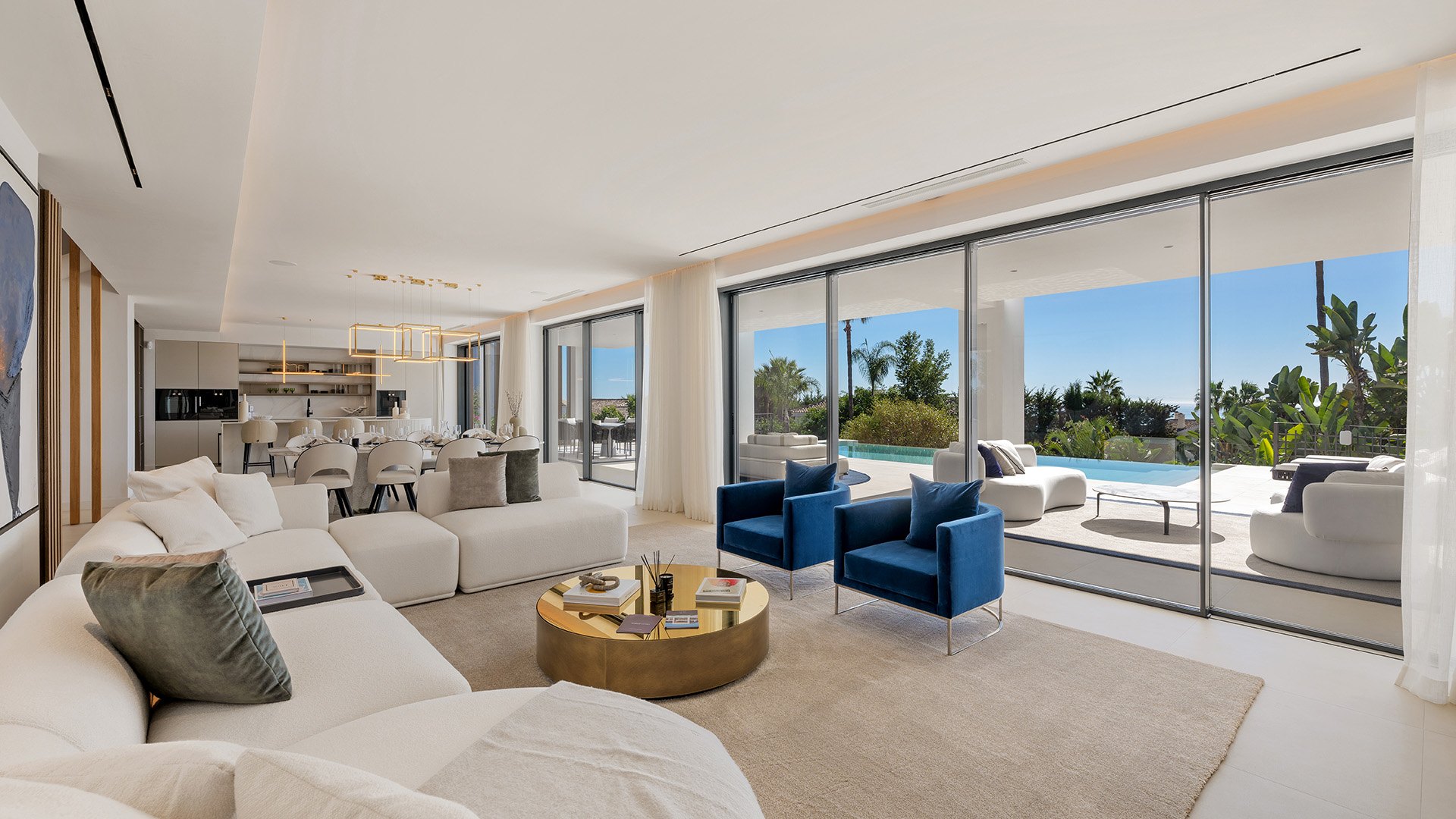 Villa George: Contemporary elegance with unparalleled views in Sierra Blanca, Golden Mile, Marbella