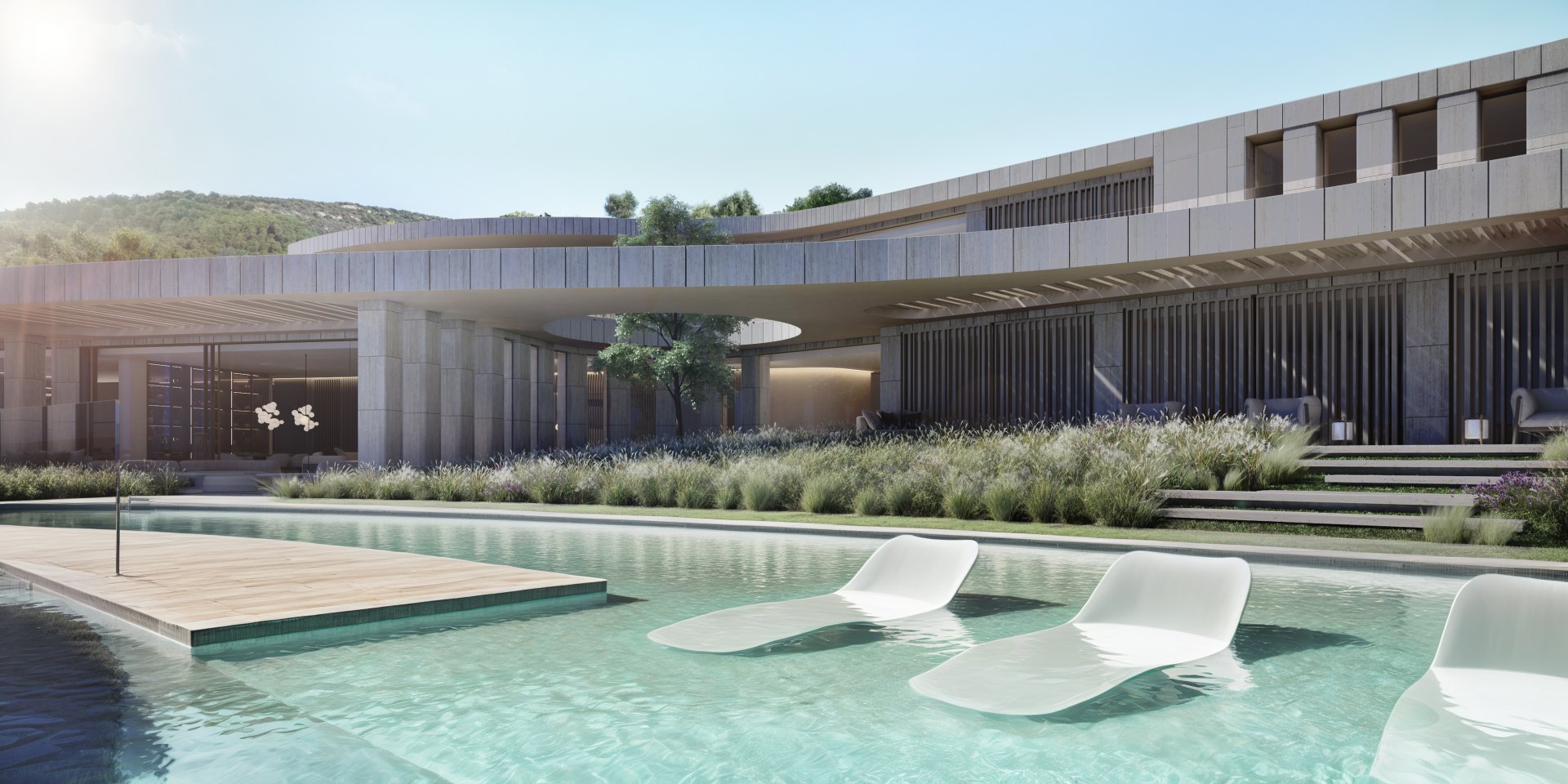 Luxurious bioclimatic villa project in La Reserva de Sotogrande, Sotogrande