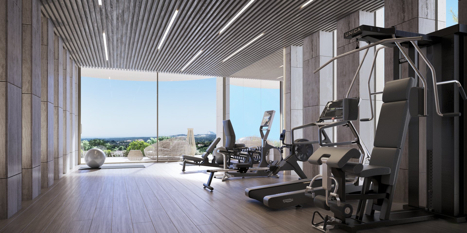 Luxurious bioclimatic villa project in La Reserva de Sotogrande, Sotogrande