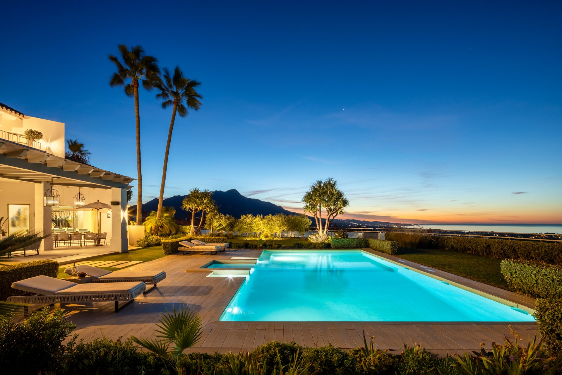 Impresionante villa mediterránea con vistas espectaculares en Monte Halcones, Benahavís