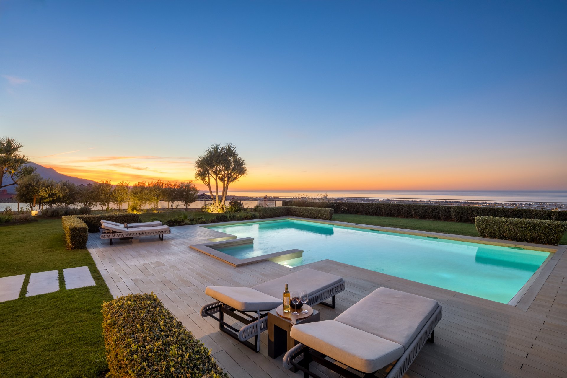 Impresionante villa mediterránea con vistas espectaculares en Monte Halcones, Benahavís