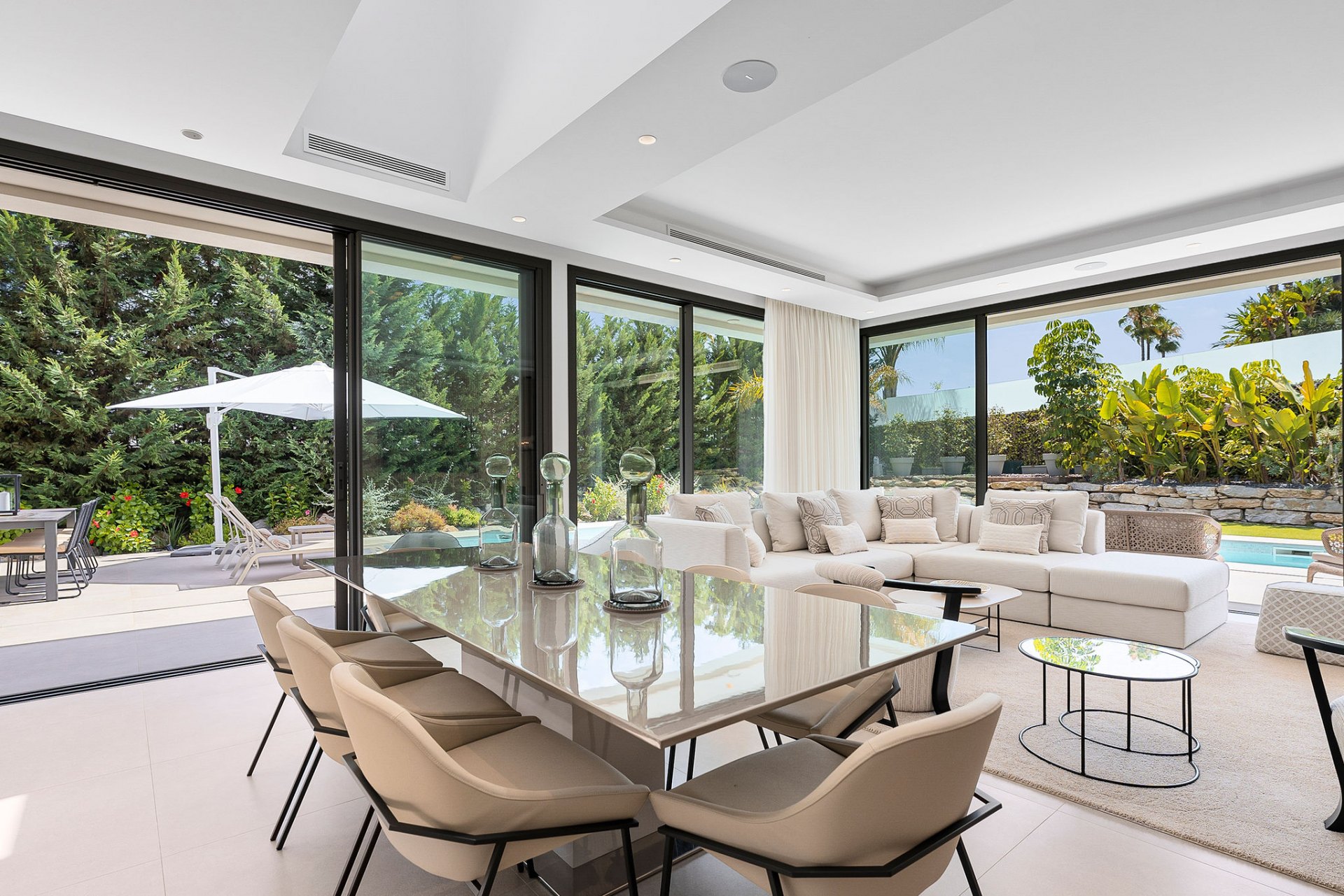 Modern villa located in La Cerquilla, Nueva Andalucía, Marbella