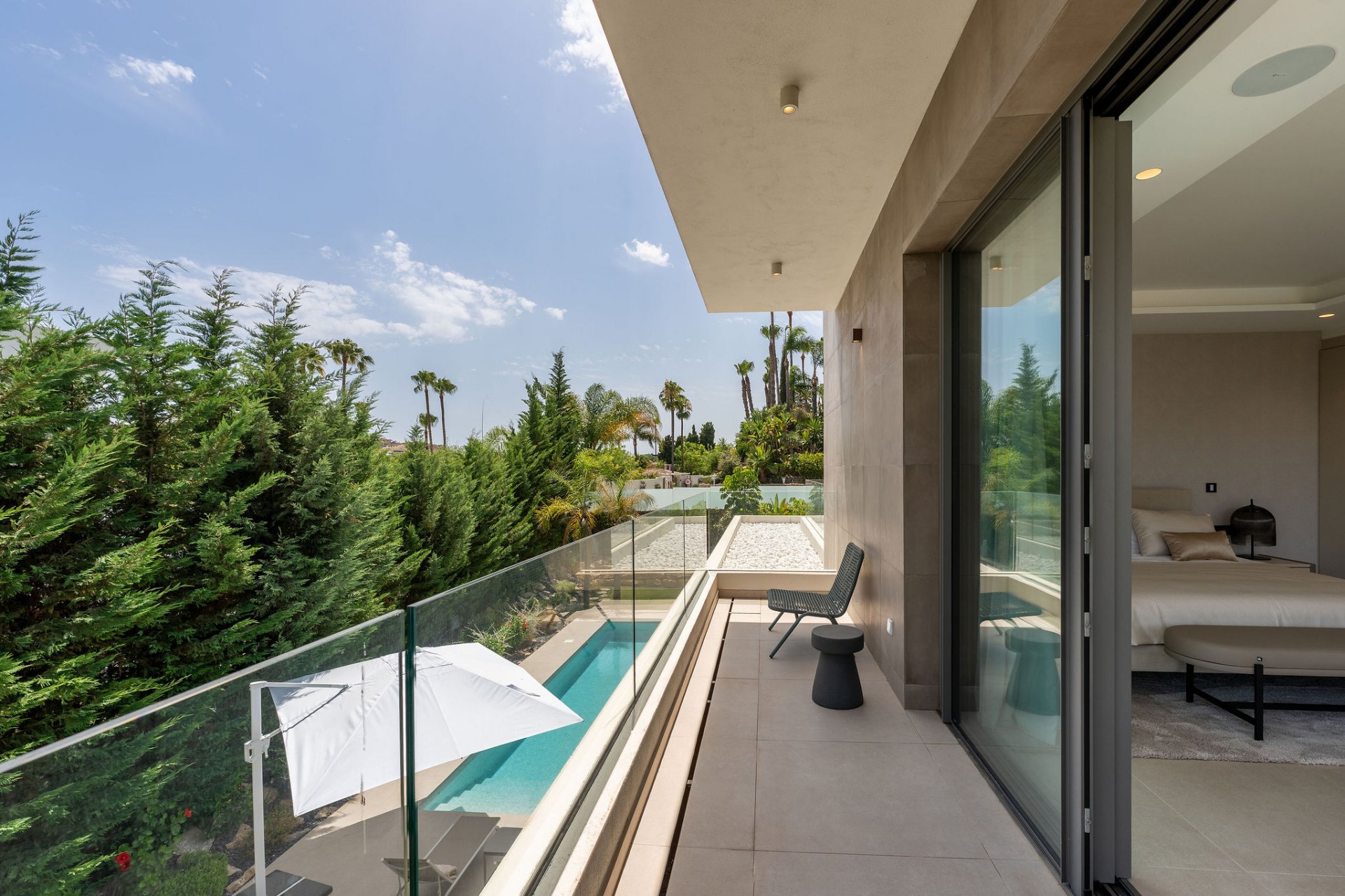 Modern villa located in La Cerquilla, Nueva Andalucía, Marbella