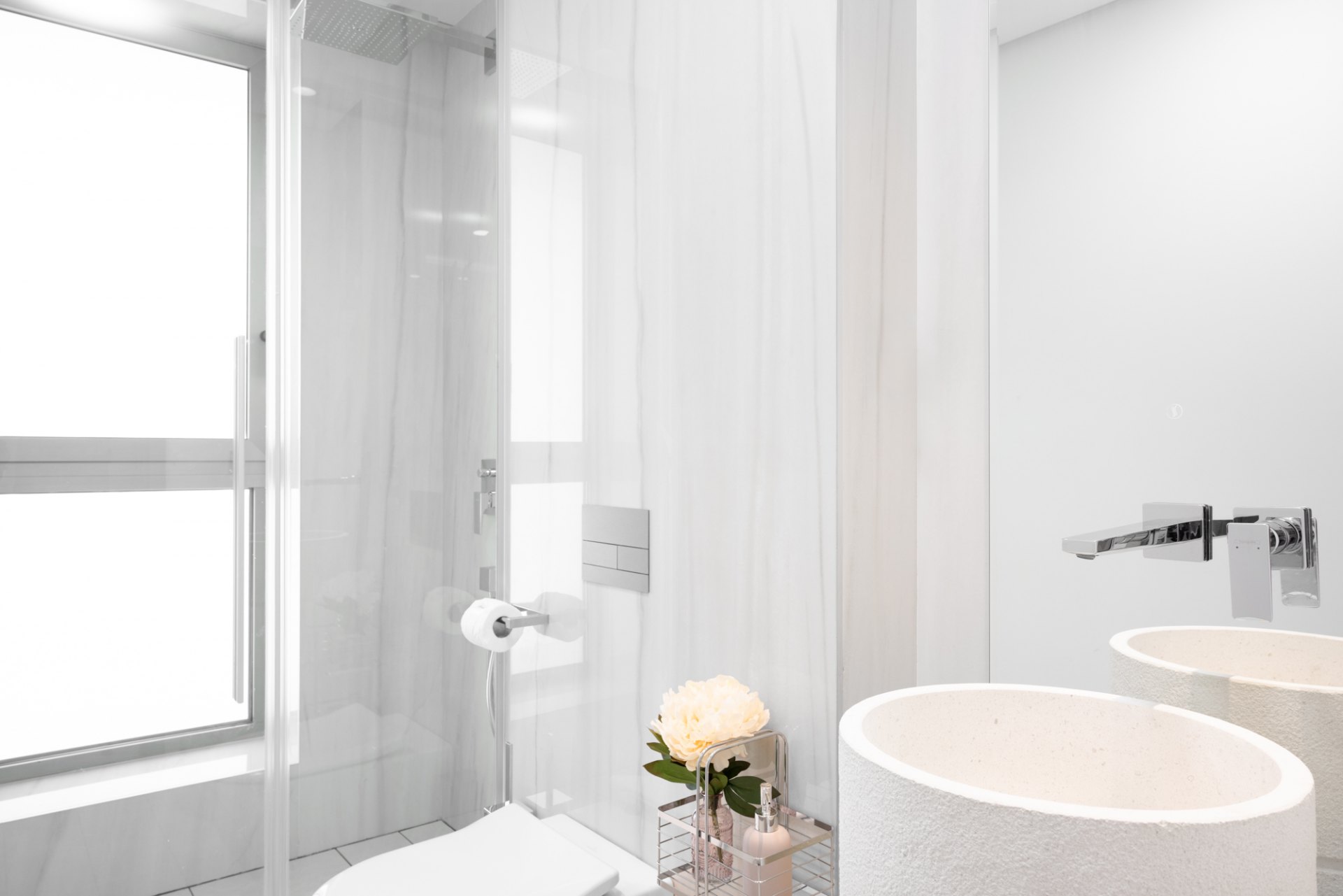 Incredible new built apartment front beach line with amazing views in Málaga Towers, Málaga