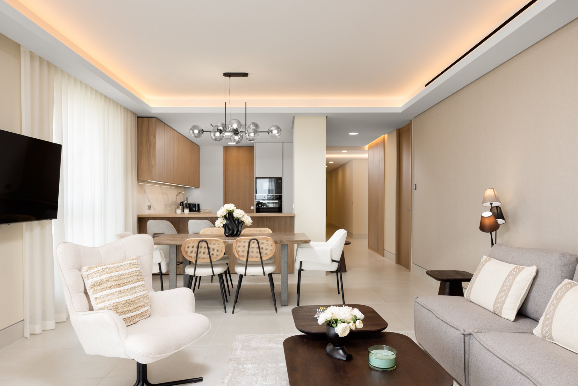 Incredible new built apartment front beach line with amazing views in Málaga Towers, Málaga