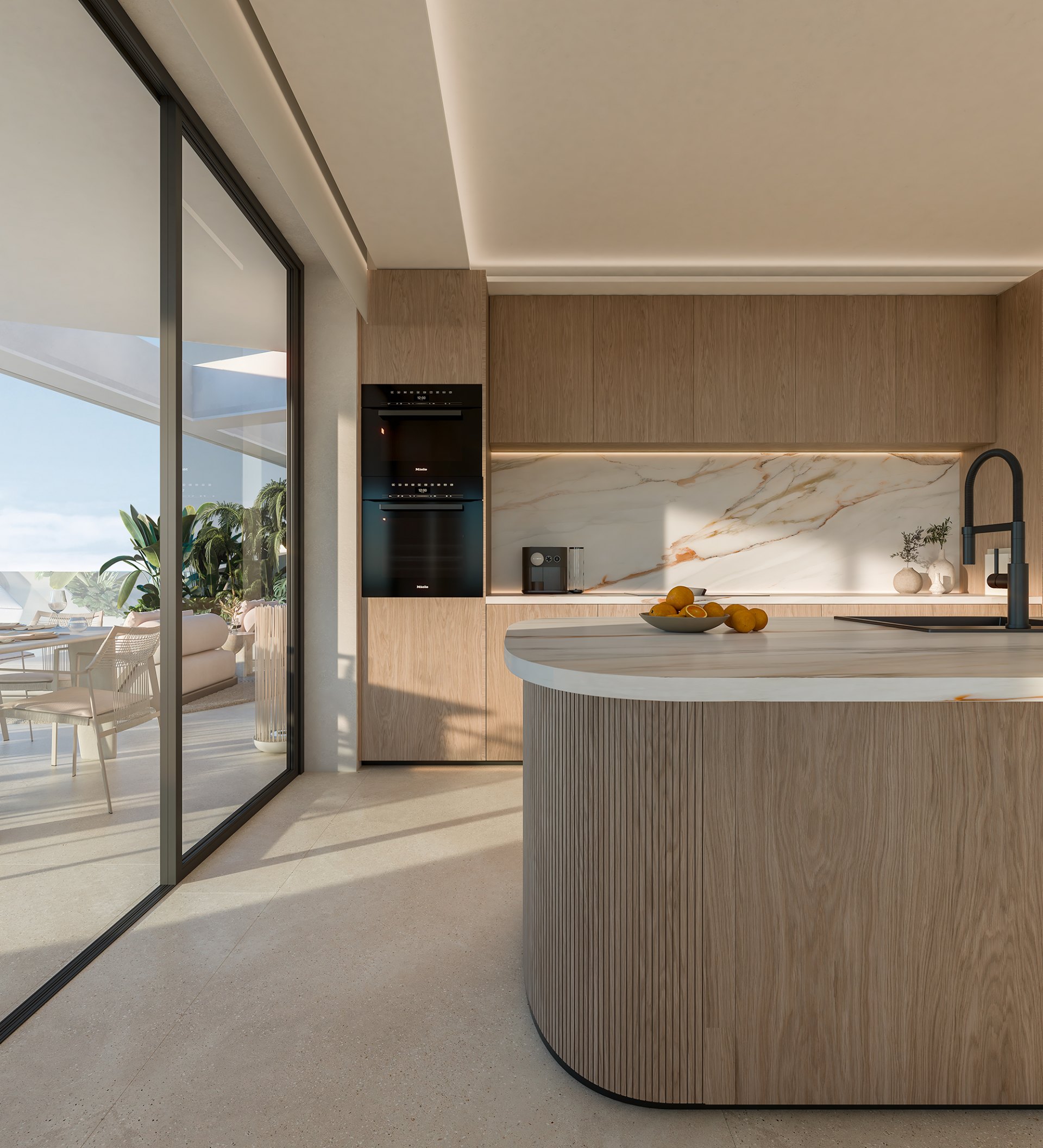Modern Ground Floor apartment in the new golden mile, Estepona, Málaga