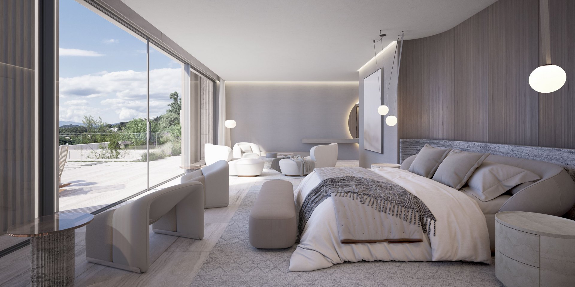 Incredible new eco-friendly architectural project villa in Sotogrande