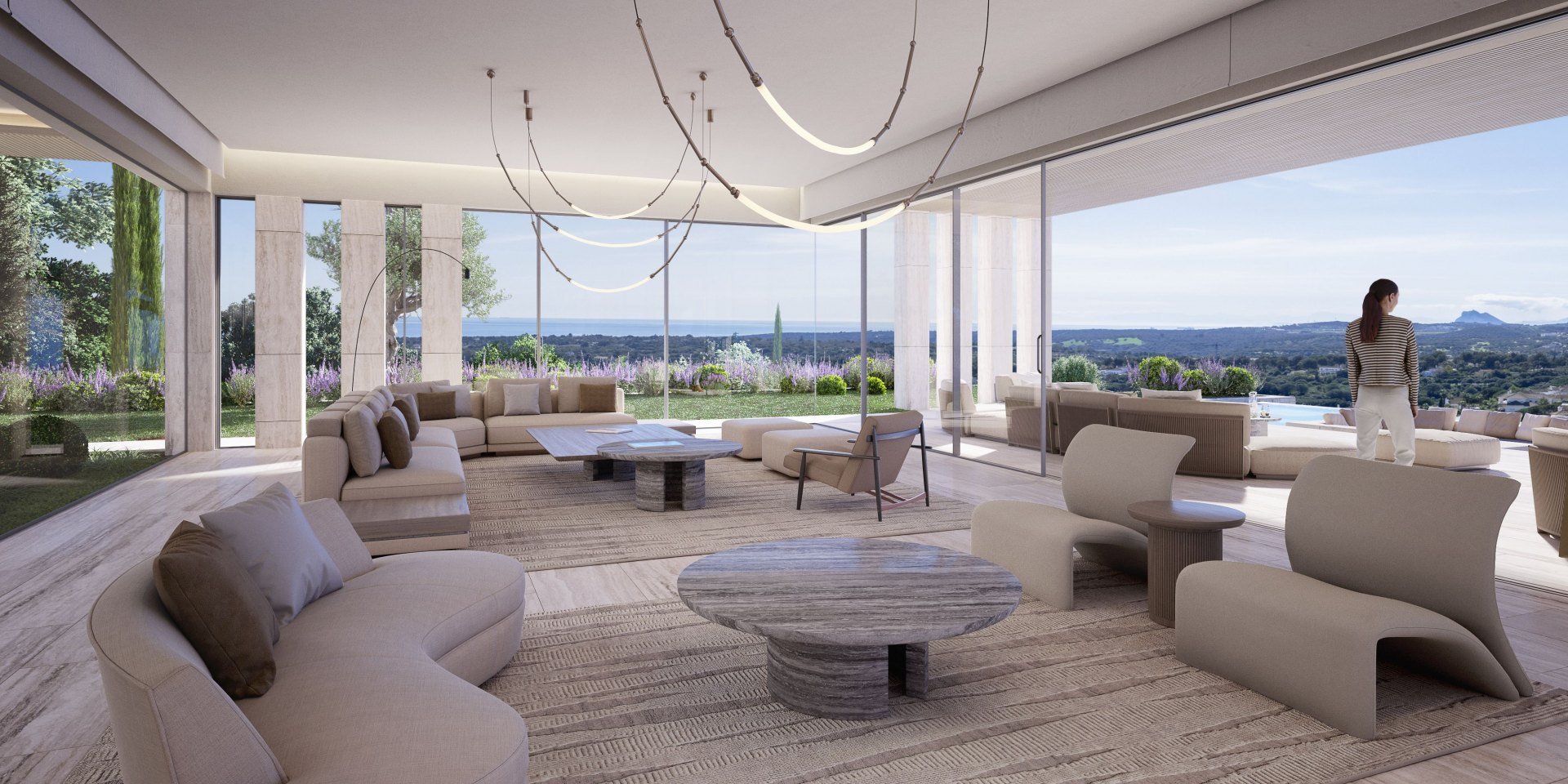 Incredible new eco-friendly architectural project villa in Sotogrande