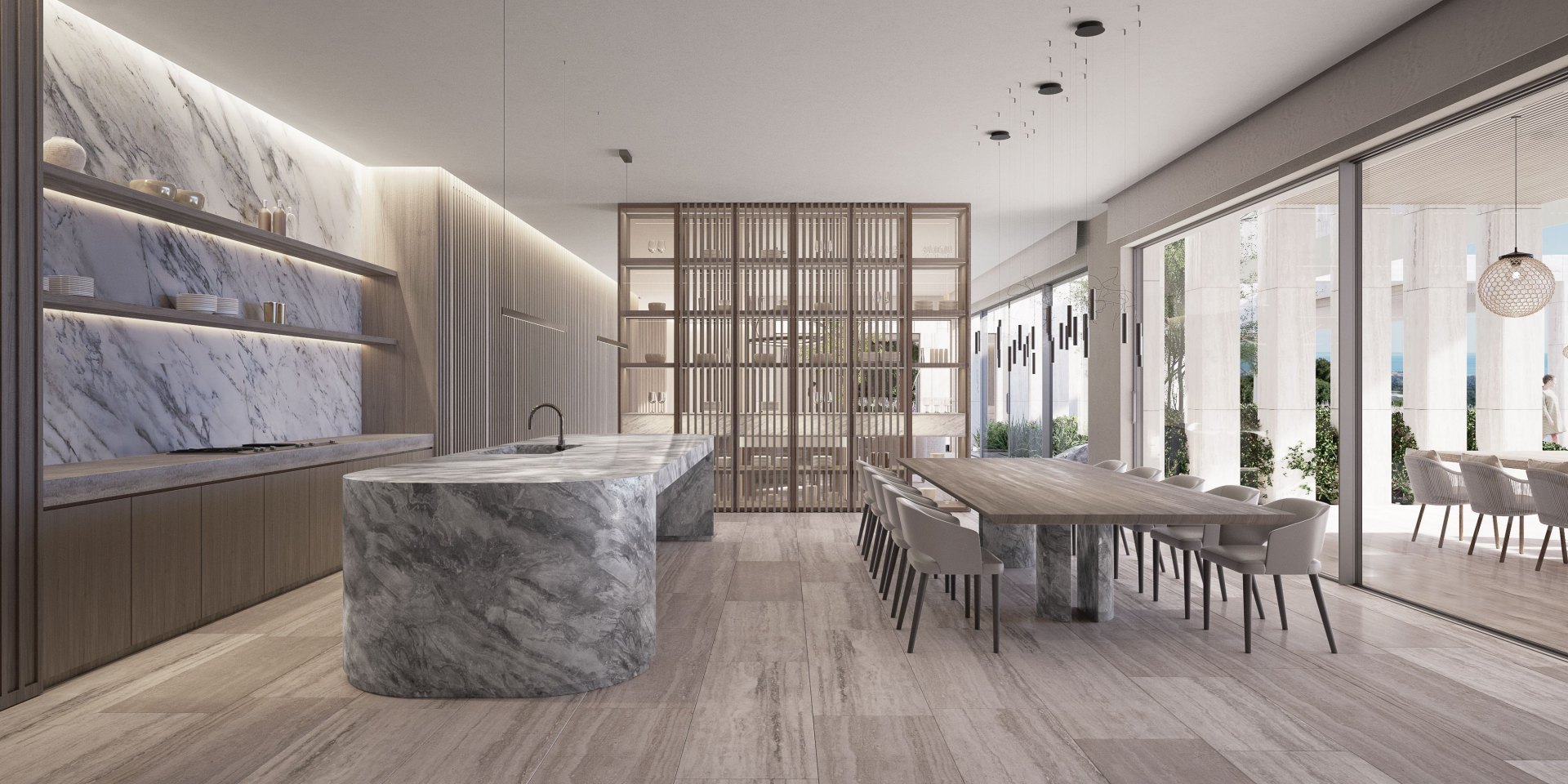 Incredible new eco-friendly architectural project villa in Sotogrande