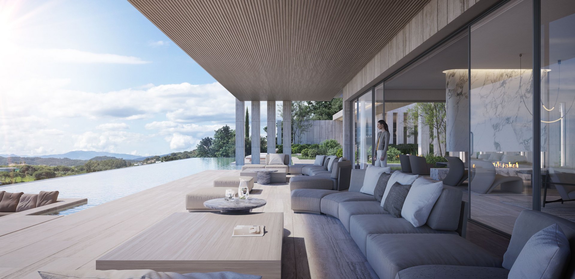 Incredible new eco-friendly architectural project villa in Sotogrande