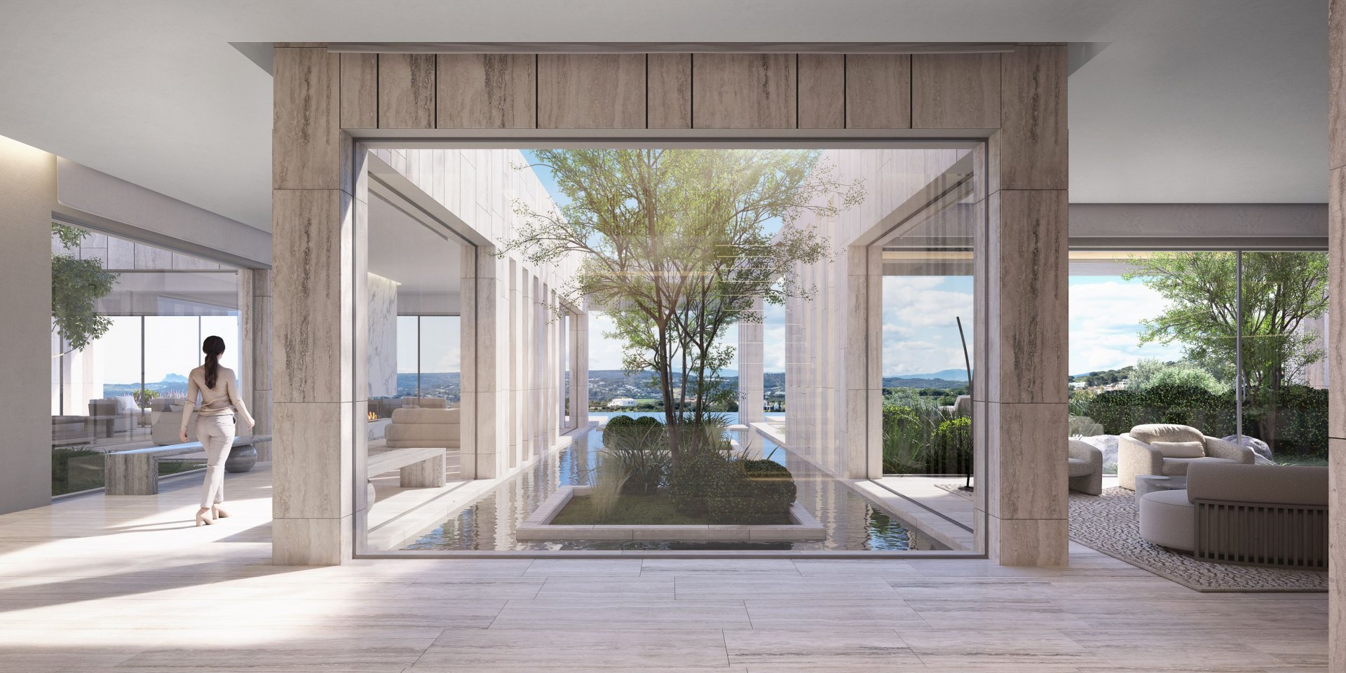 Incredible new eco-friendly architectural project villa in Sotogrande