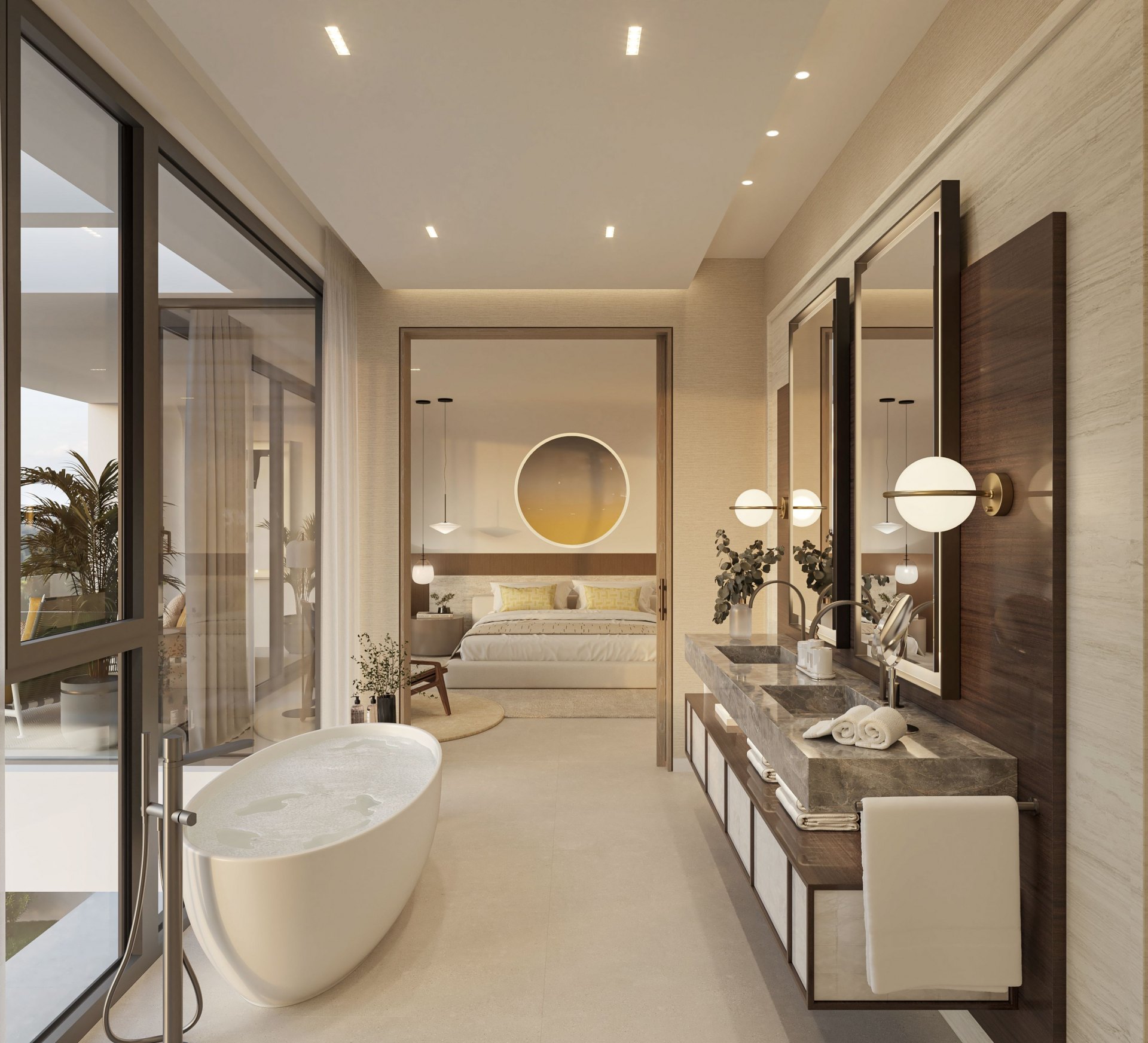 Impressive off-plan villa in an exclusive residential complex in Nueva Andalucia