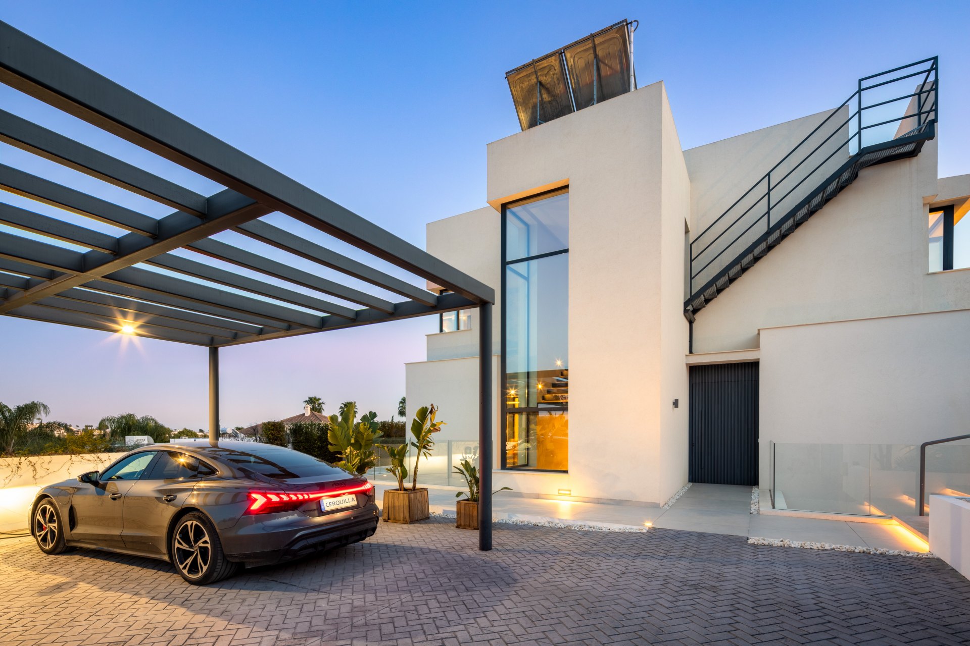 Villa contemporánea situada en el prestigioso enclave residencial de La Cerquilla