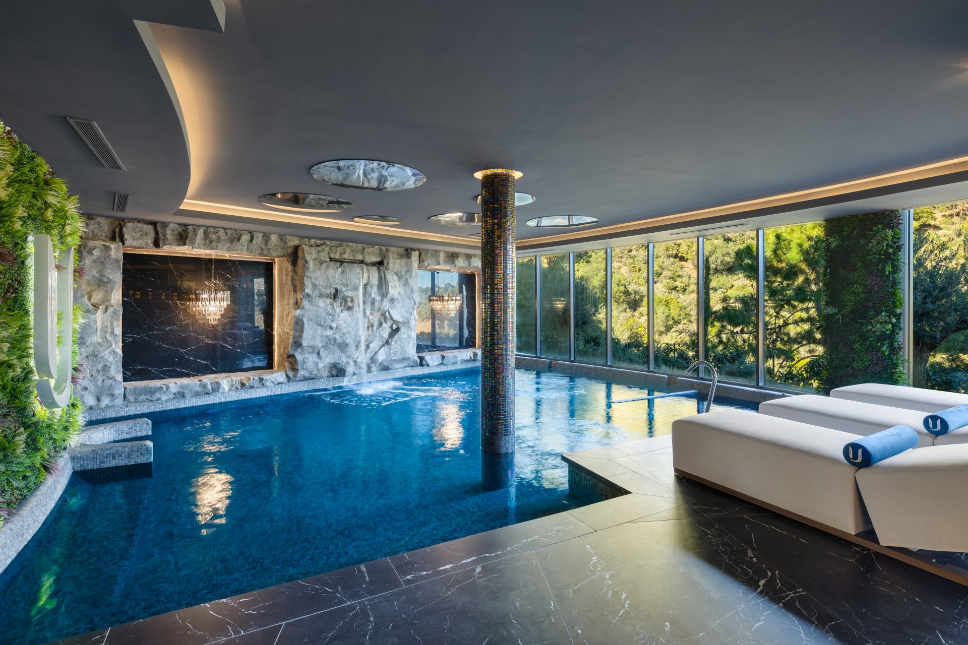 Lavish curved mansion in Europe's most exclusive residential estate, La Zagaleta
