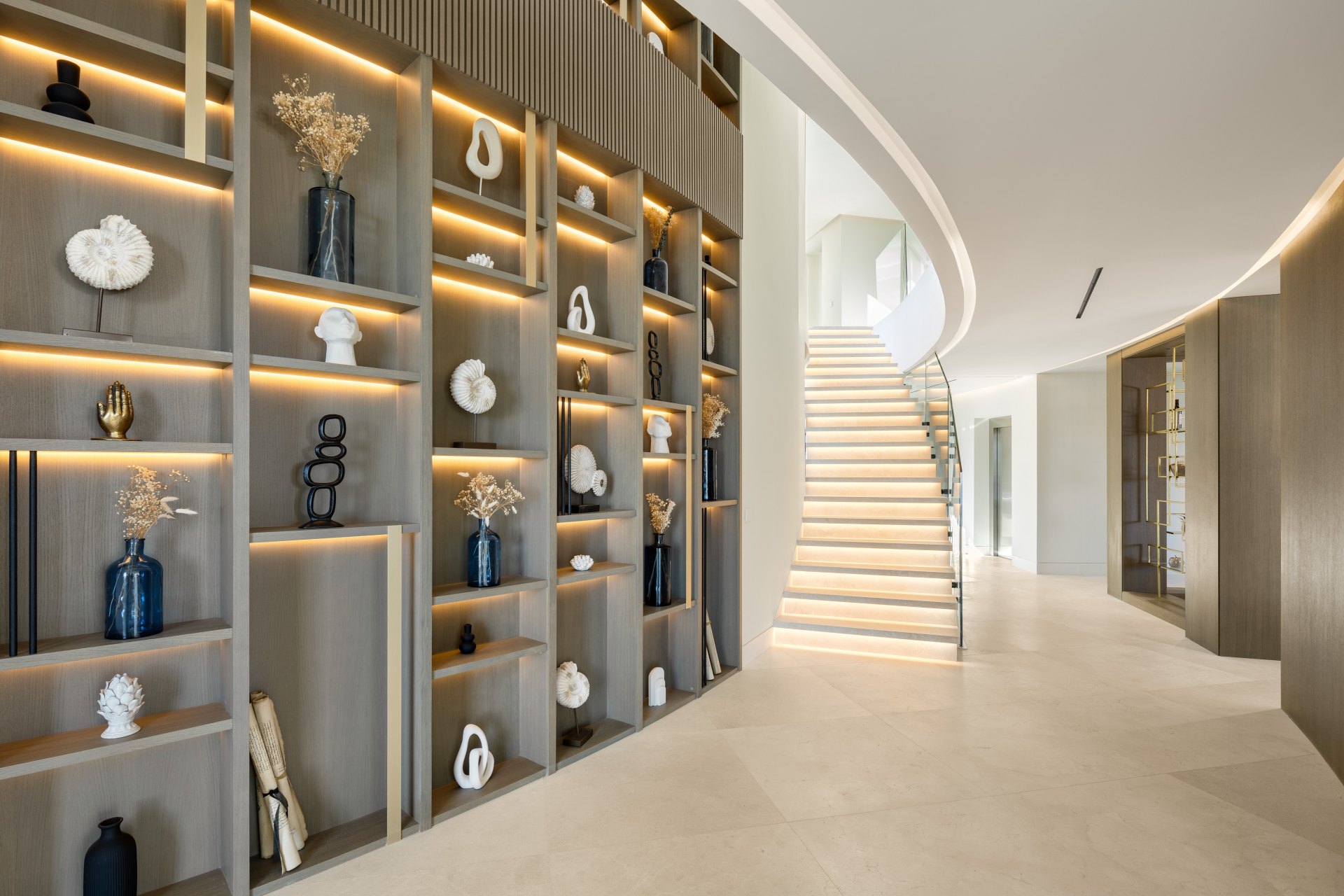 Lavish curved mansion in Europe's most exclusive residential estate, La Zagaleta