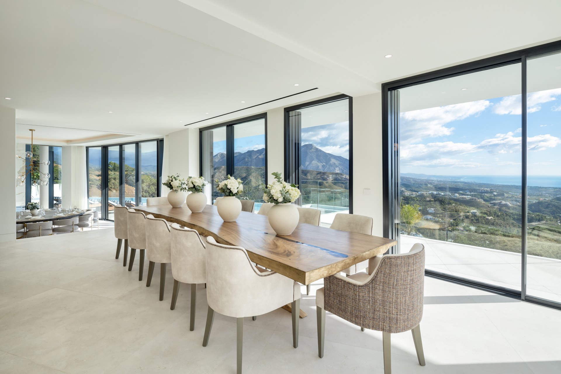 Lavish curved mansion in Europe's most exclusive residential estate, La Zagaleta