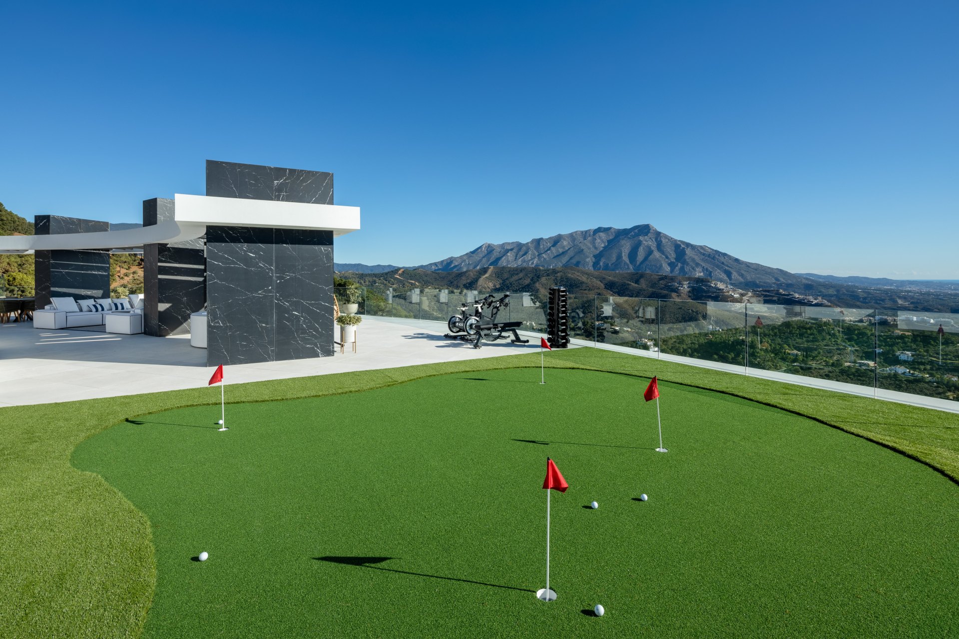 Lavish curved mansion in Europe's most exclusive residential estate, La Zagaleta