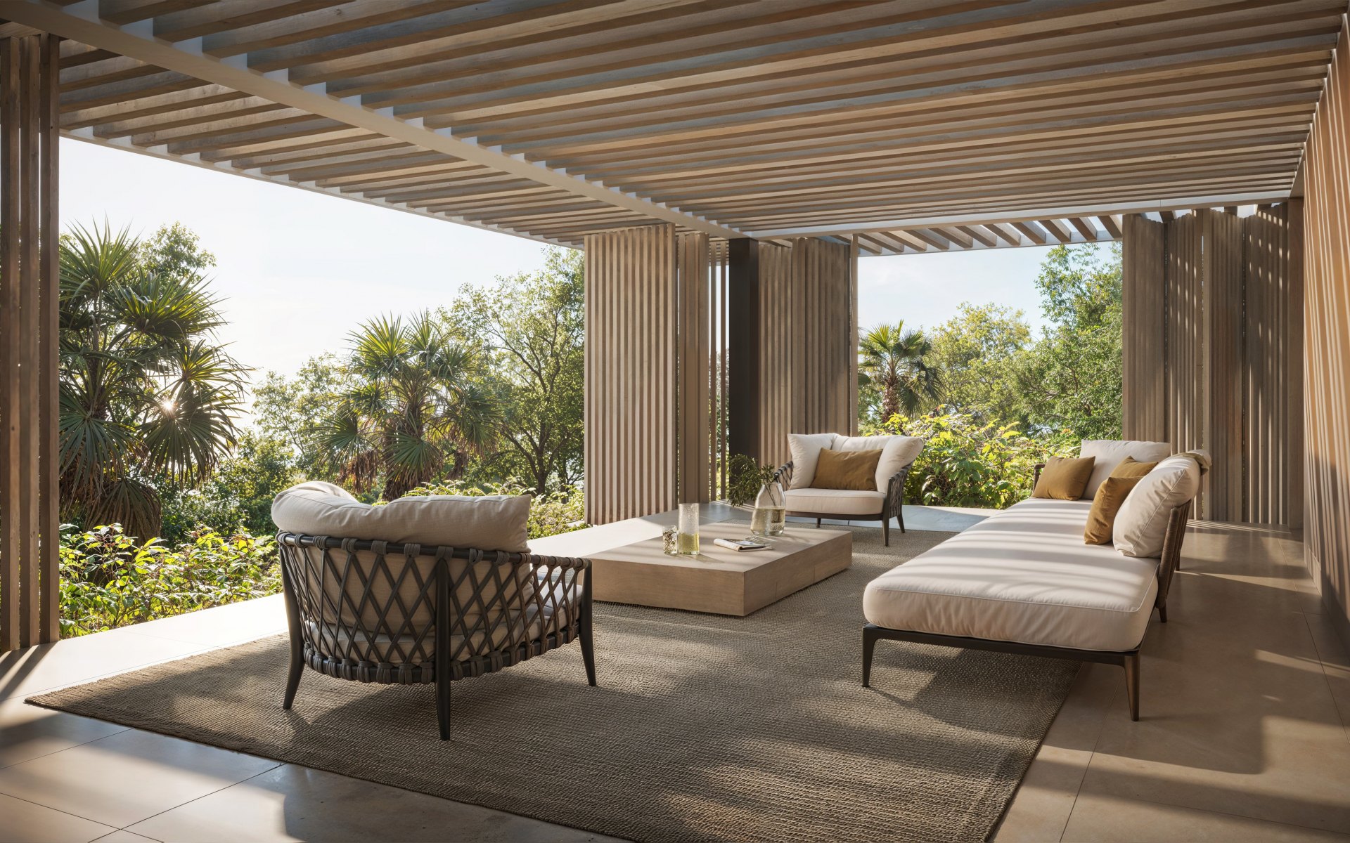 Modern villa in the heart of the golf course in a quiet community with incredible views in La Cerquilla