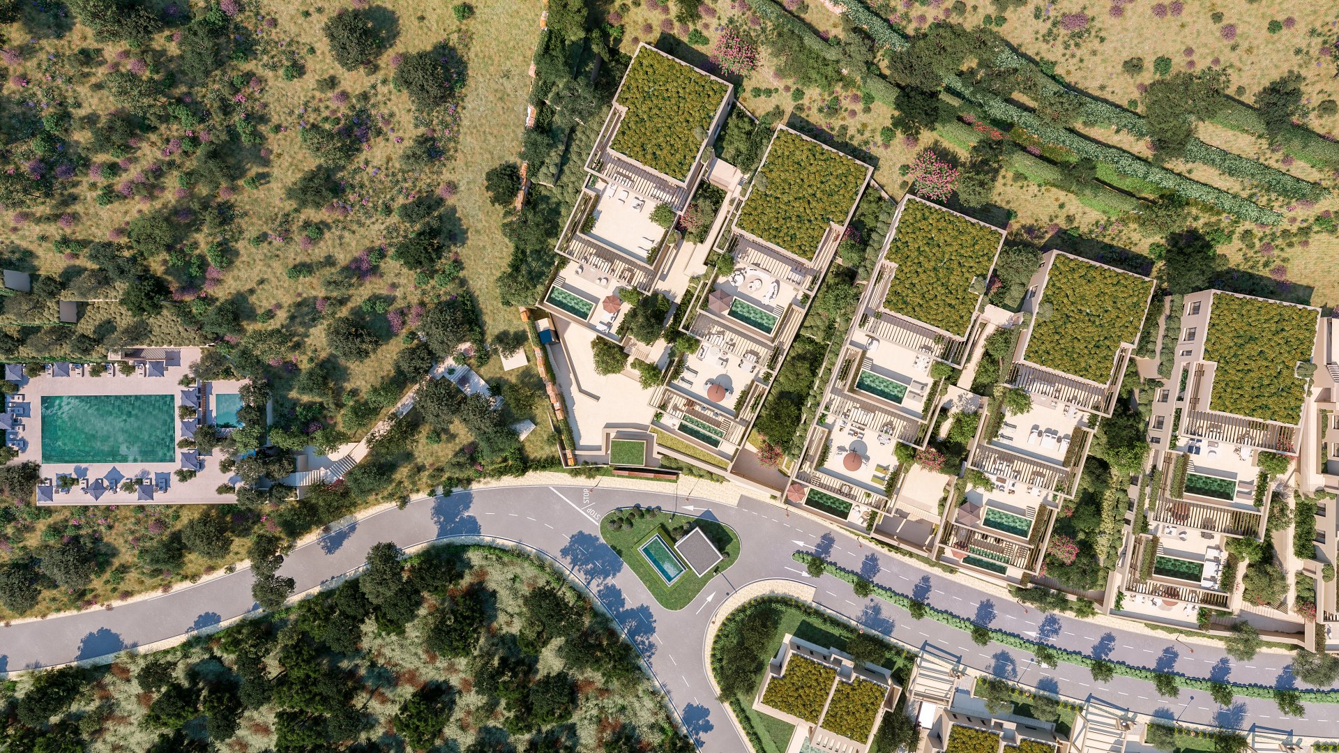 Sky villa de una sola planta en una prestigiosa comunidad con vistas inigualables en Benahavís