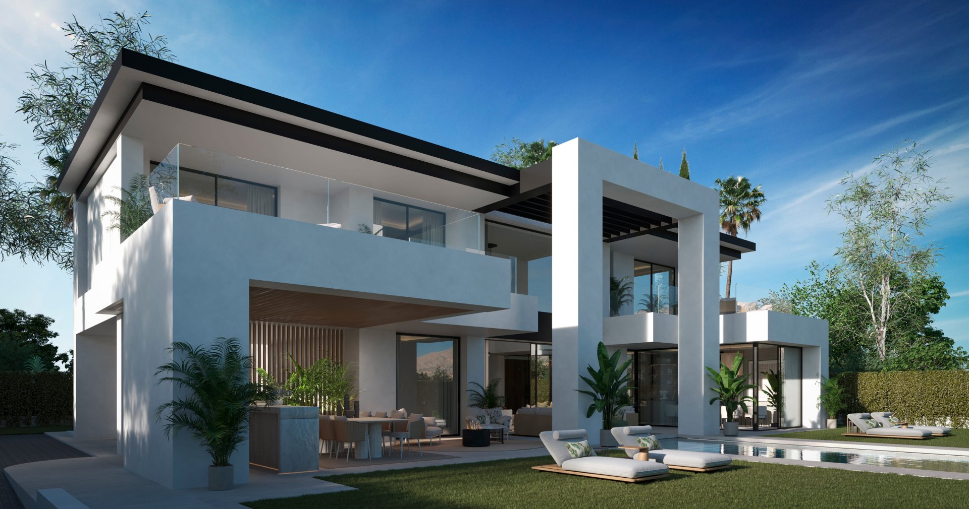 Elegante residencia contemporánea en zona prime de Bel Air, New Golden Mile