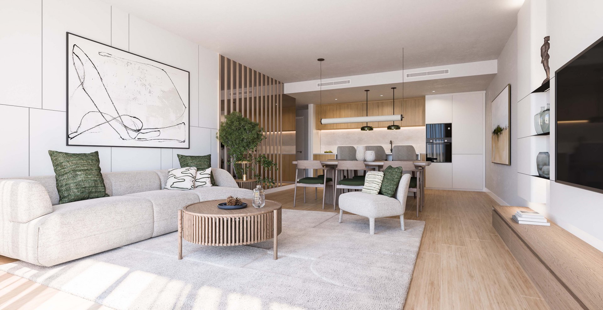 Splendid newly built penthouse with sea views in Estepona