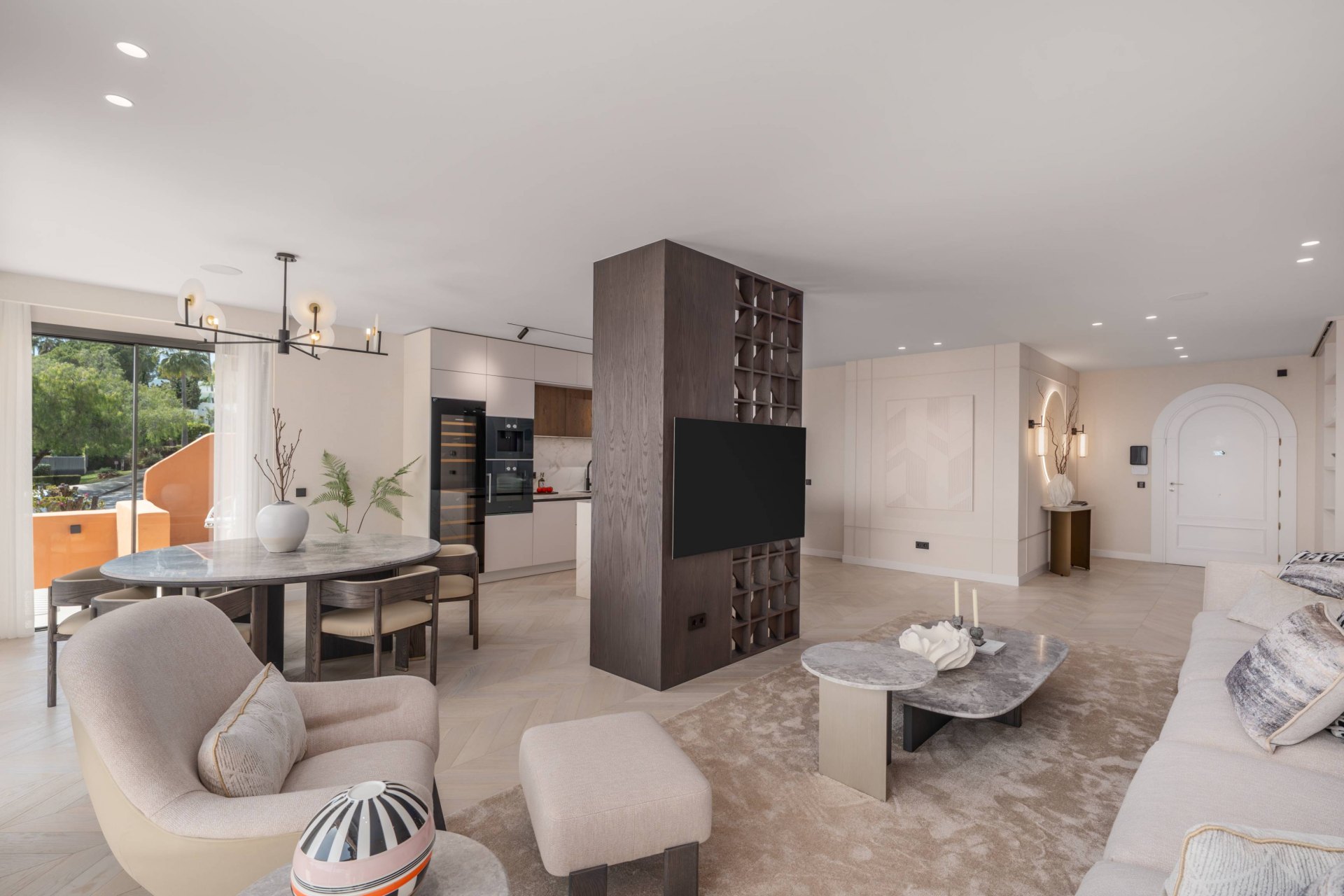 Magnífico apartamento reformado con vistas panorámicas al mar y la montaña en La Cerquilla