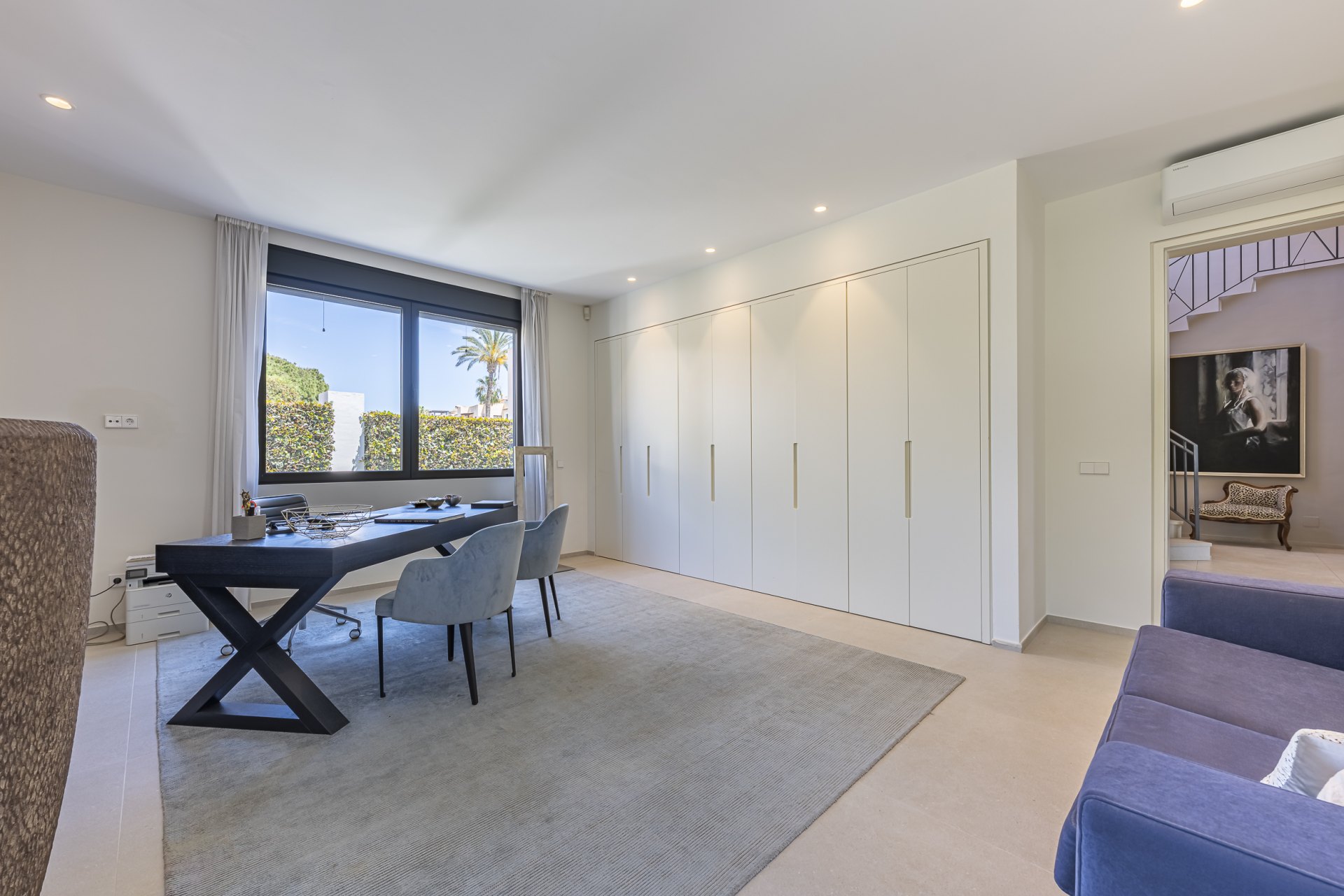 Spectacular family villa with panoramic sea views and exceptional amenities in Elviria, East Marbella