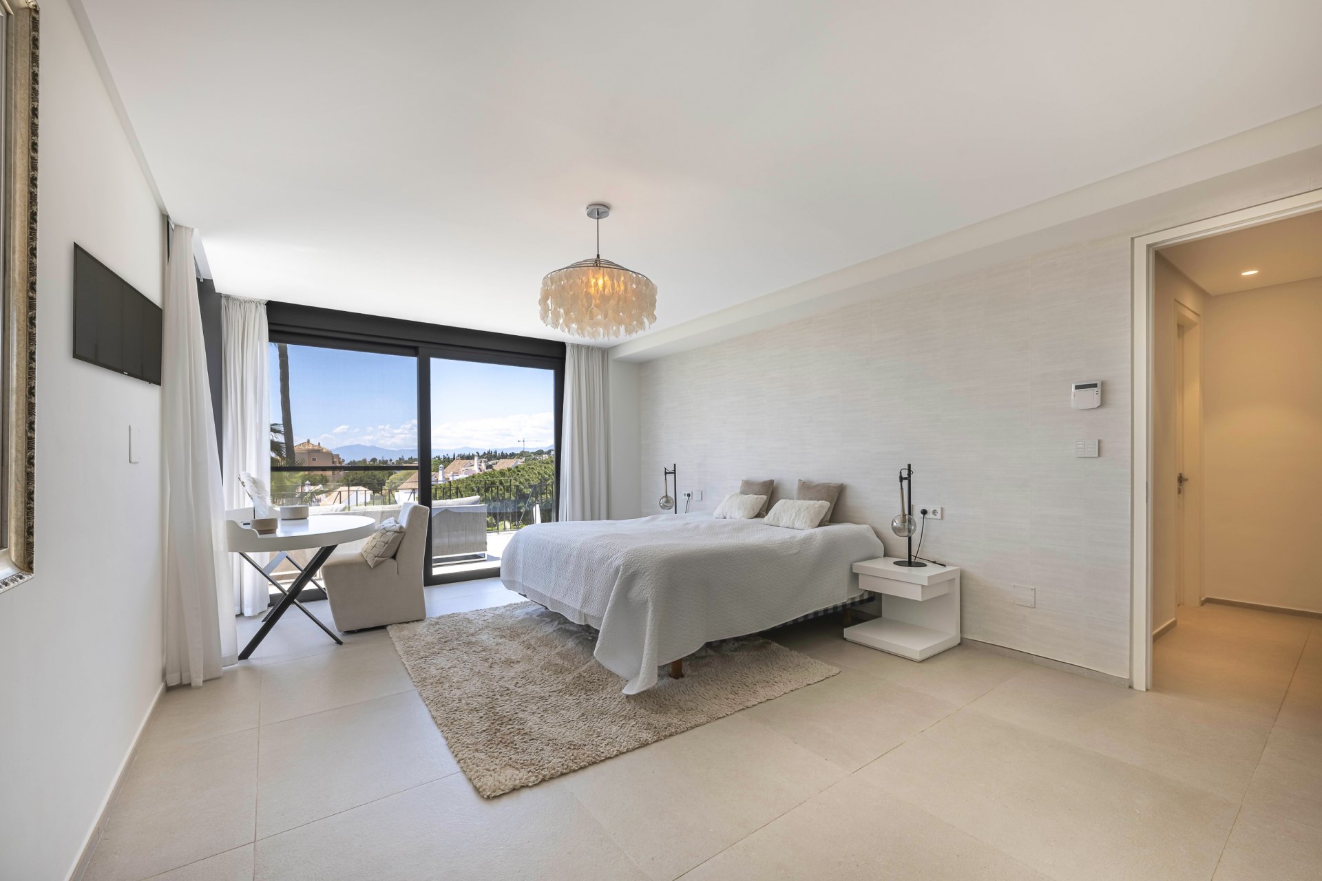 Spectacular family villa with panoramic sea views and exceptional amenities in Elviria, East Marbella