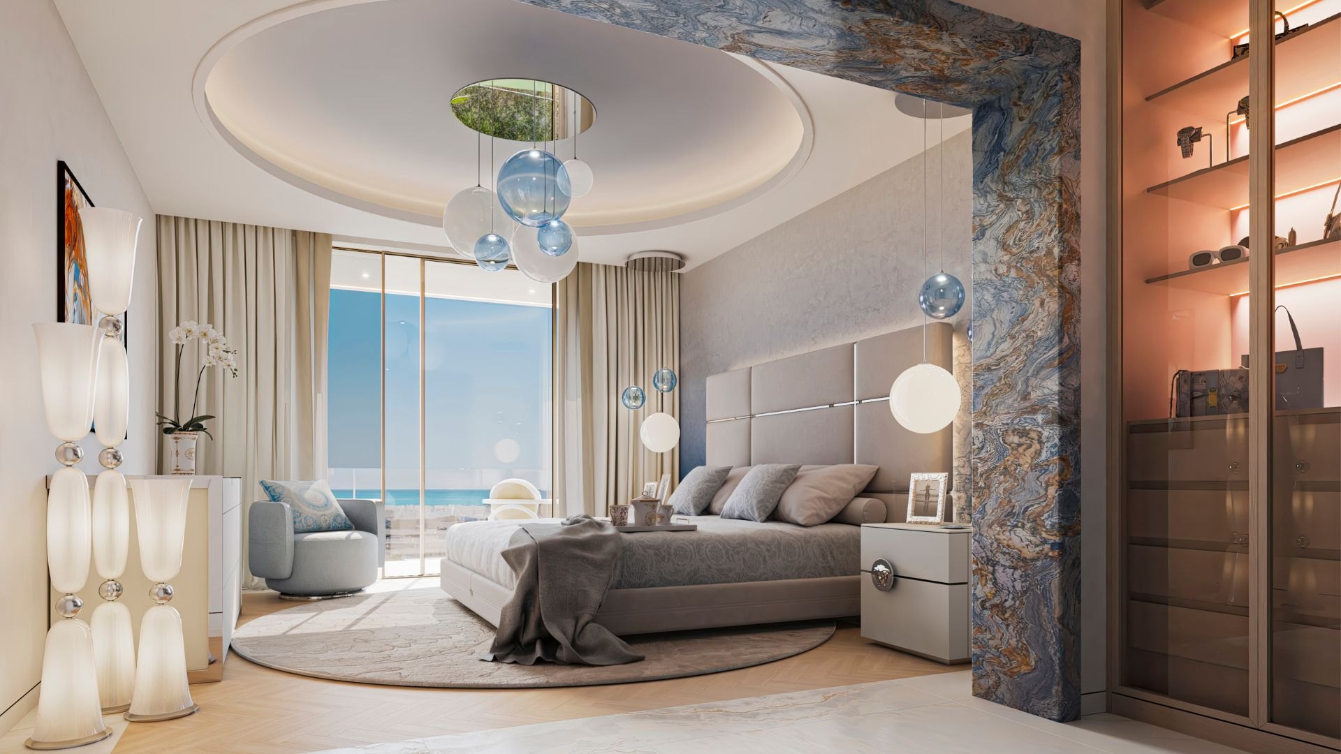 Custom-made villa with interior design by Versace Home – Ocho de Oro, new project in Nueva Andalucía, Marbella