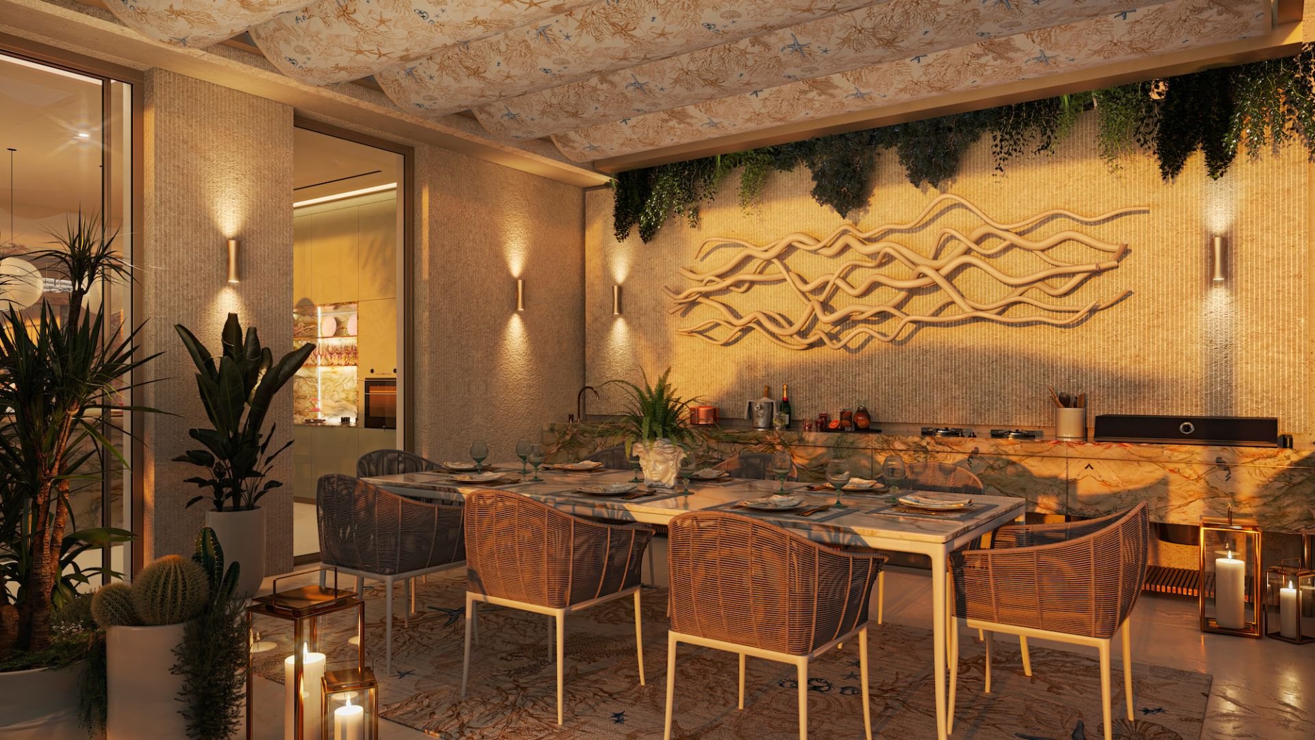 Custom-made villa with interior design by Versace Home – Ocho de Oro, new project in Nueva Andalucía, Marbella