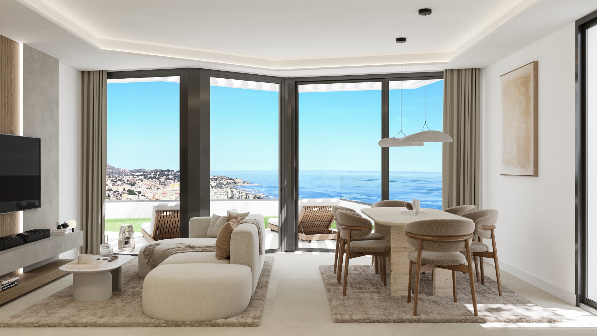 Un refugio de lujo en una de las zonas más exclusivas de Málaga con jardín y piscina privada