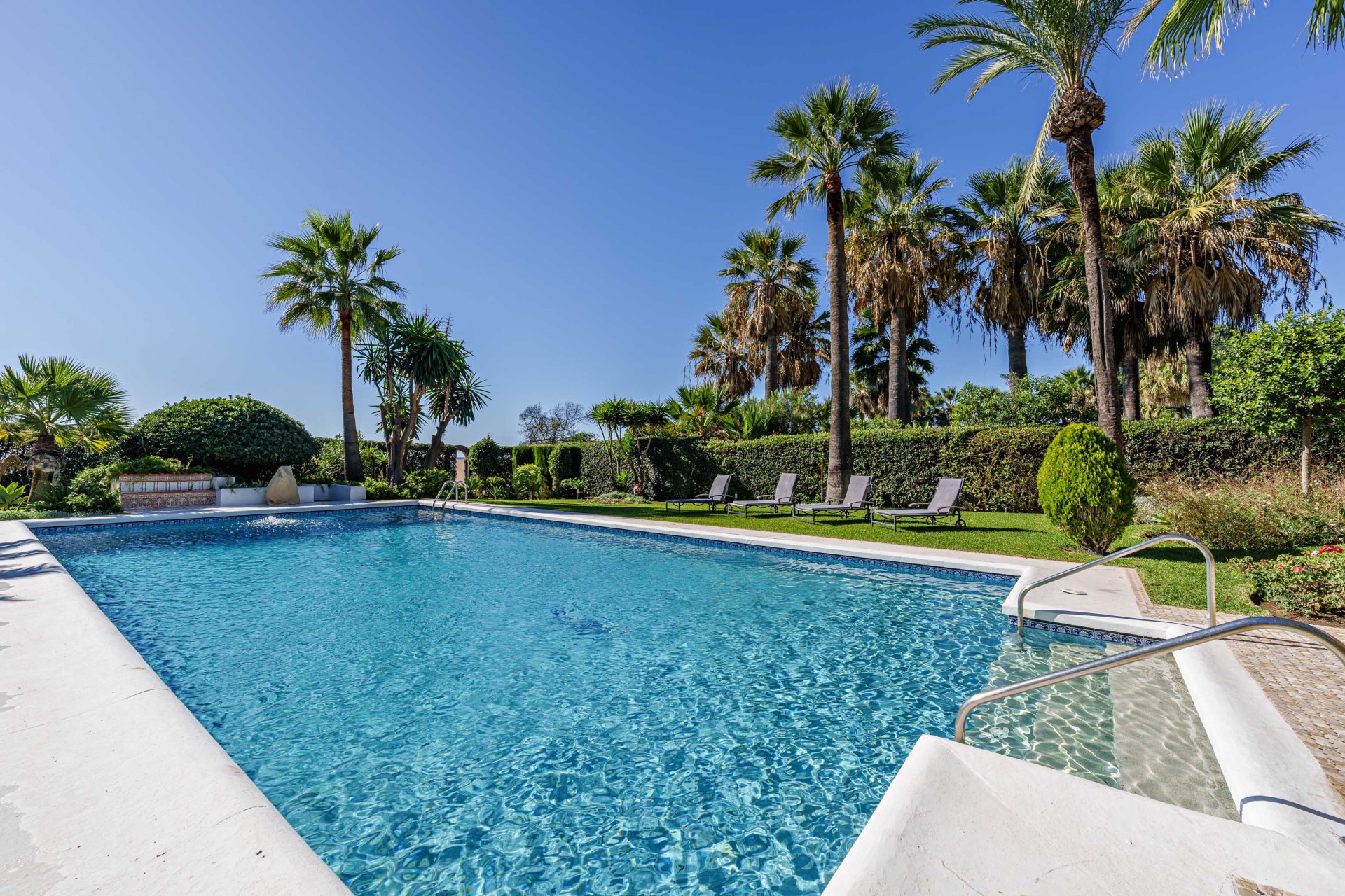 Exclusive opportunity for a large beachfront villa in Estepona, with direct access to the sea