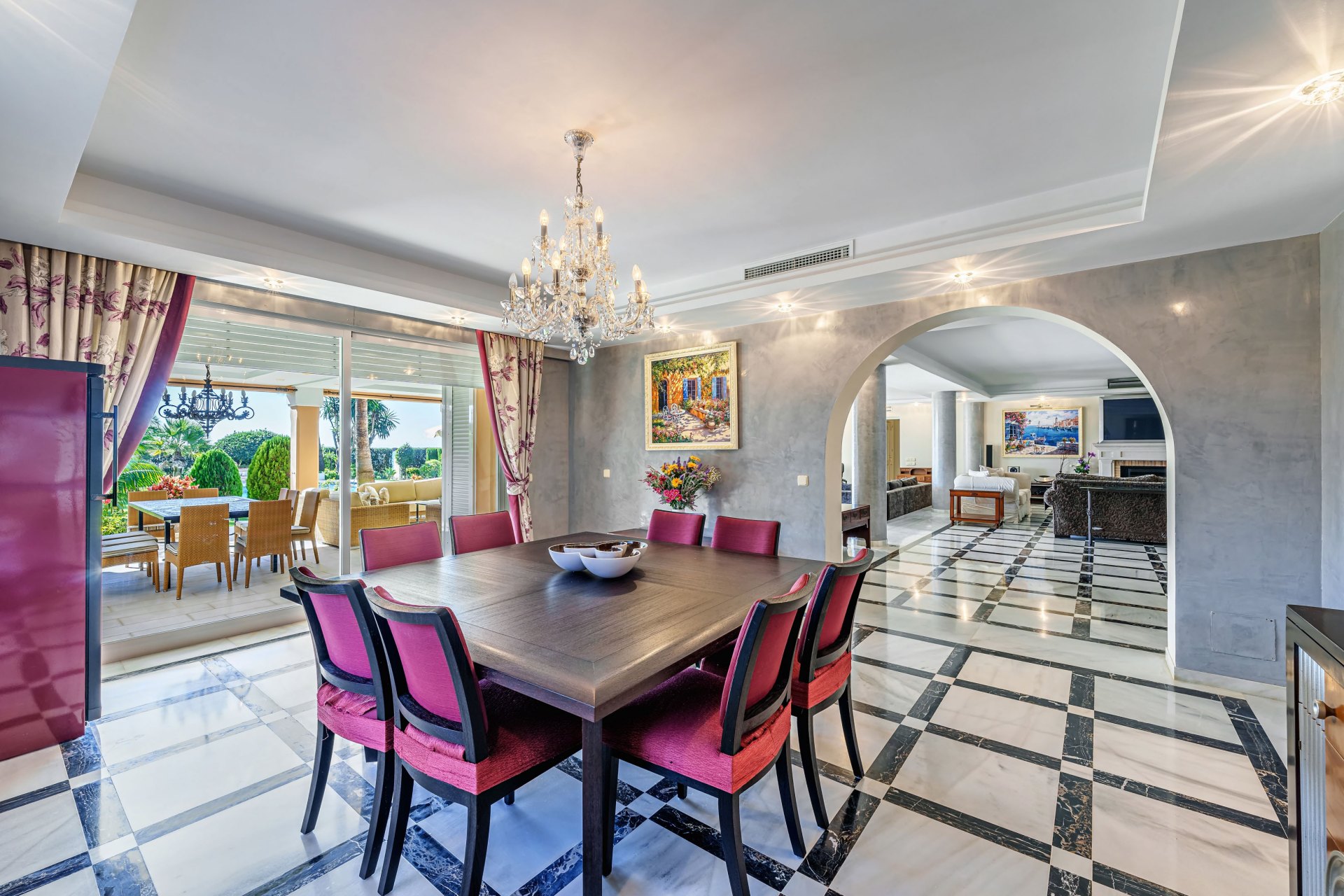 Exclusive opportunity for a large beachfront villa in Estepona, with direct access to the sea