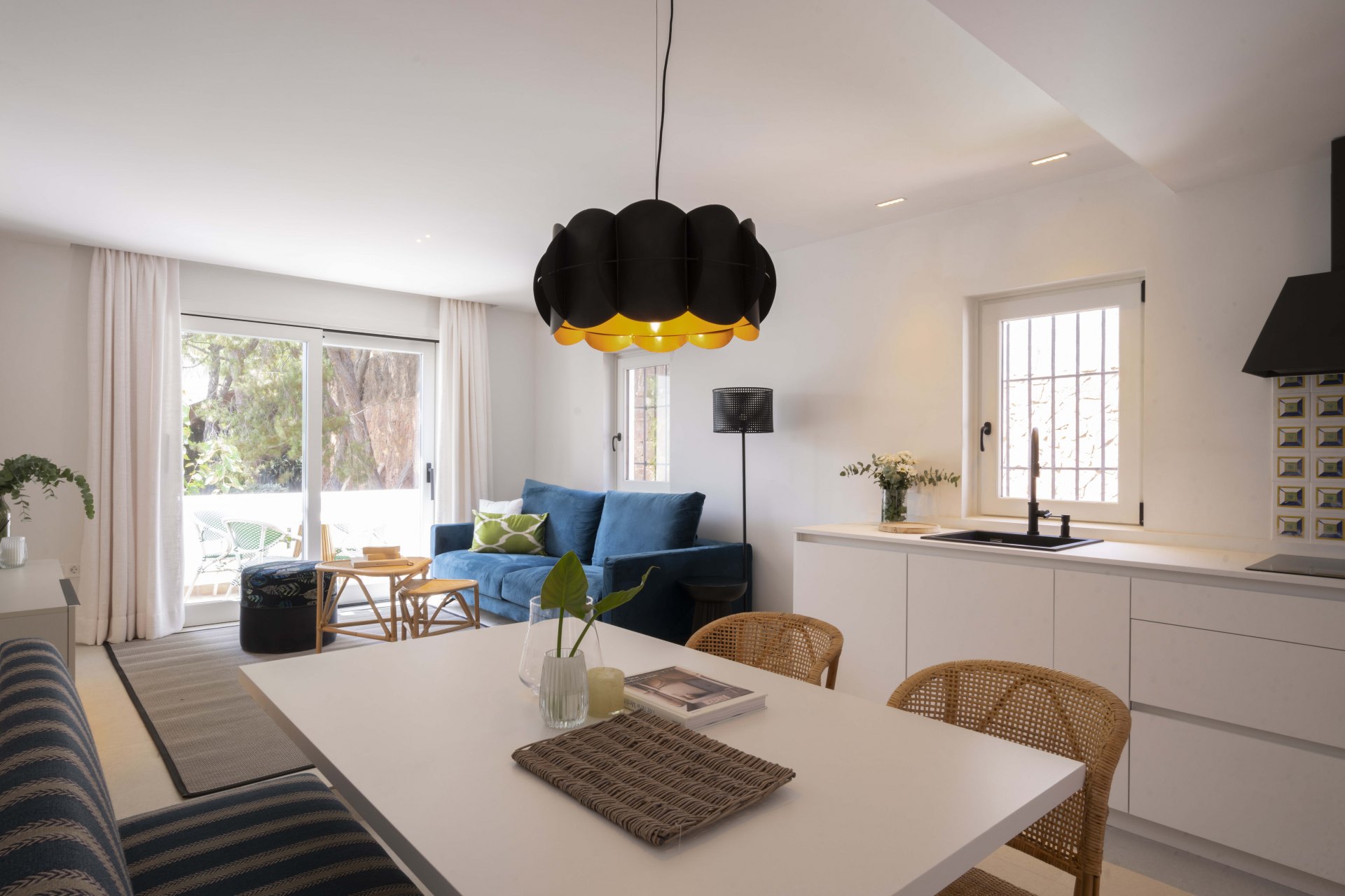 Encantadora villa de estilo andaluz recientemente renovada, junto a un campo de golf