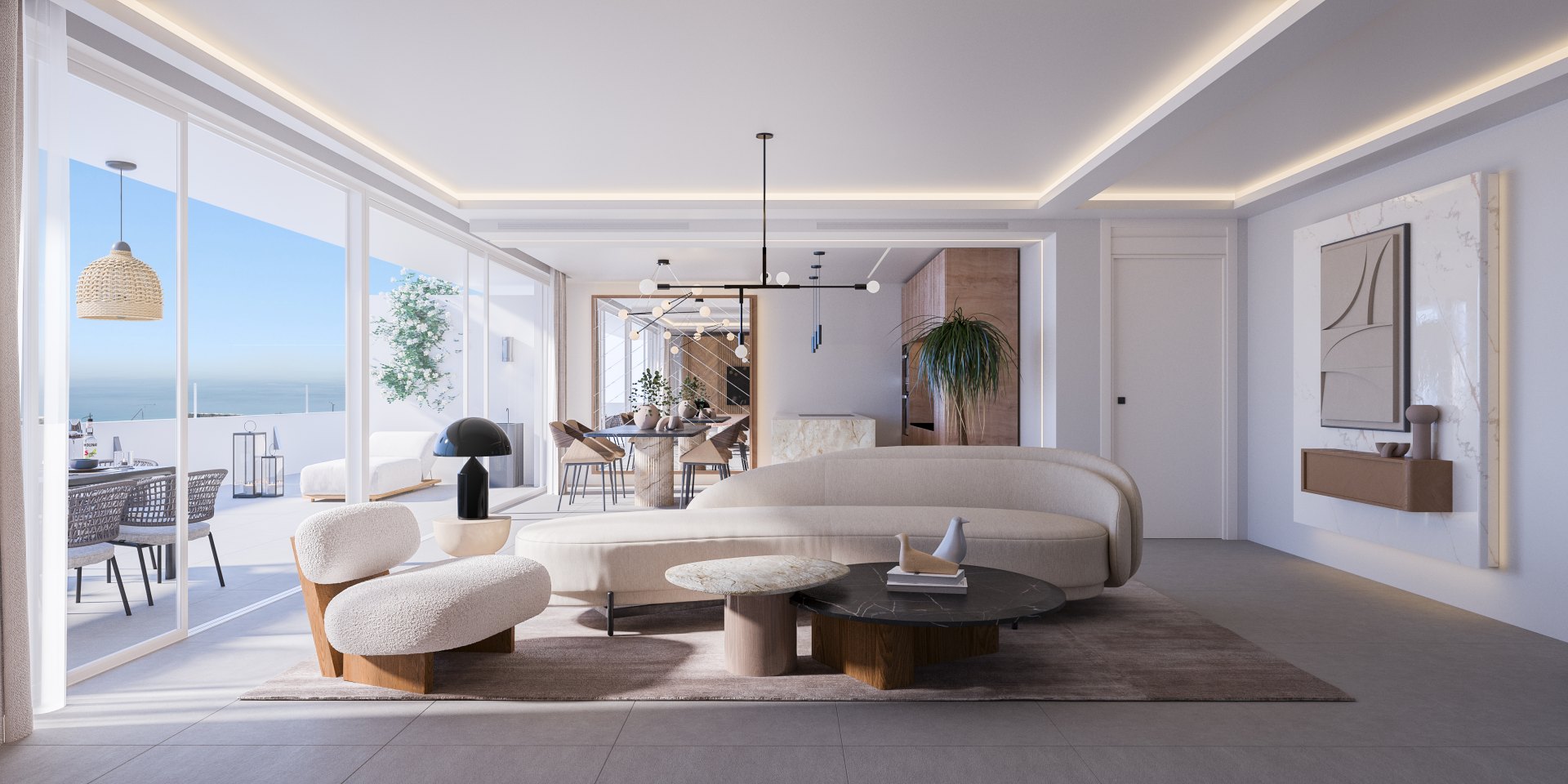 Luminoso apartamento en urbanización con seguridad, SPA y club deportivo