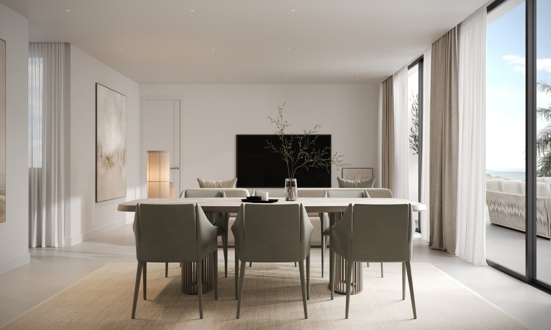 Magnifico ático con vistas incomparables en la nueva Milla de Oro, Estepona