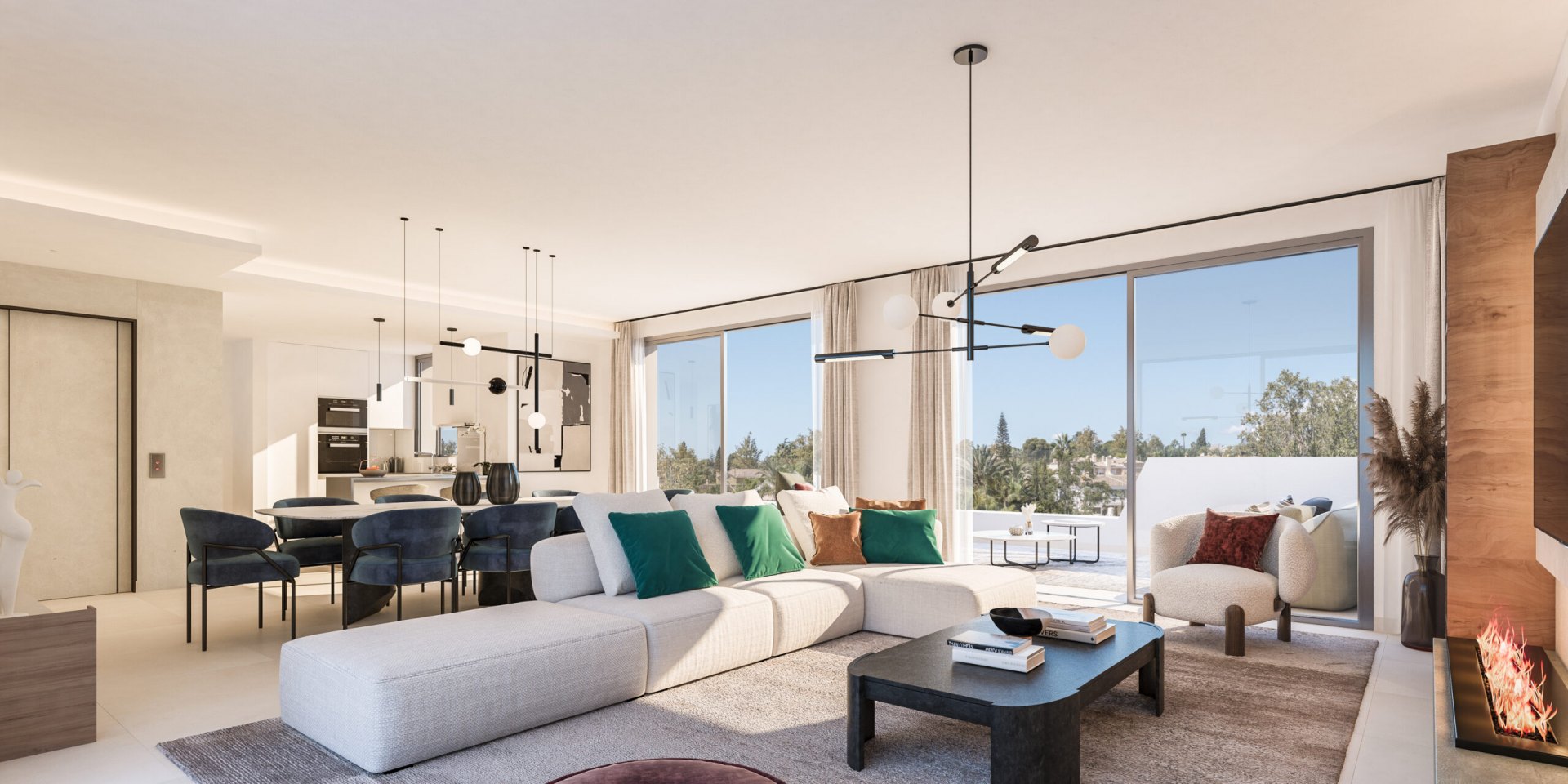 Luxury penthouse in Guadalmina Alta, Marbella