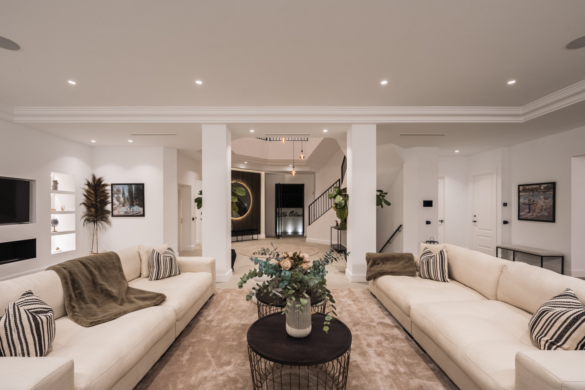 Espectacular villa familiar en la exclusiva comunidad de Los Flamingos