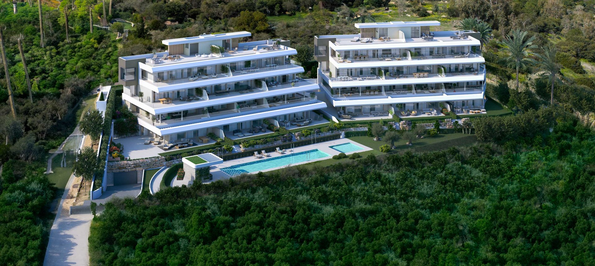 Exceptional modern new construction penthouse with stunning sea views in Estepona