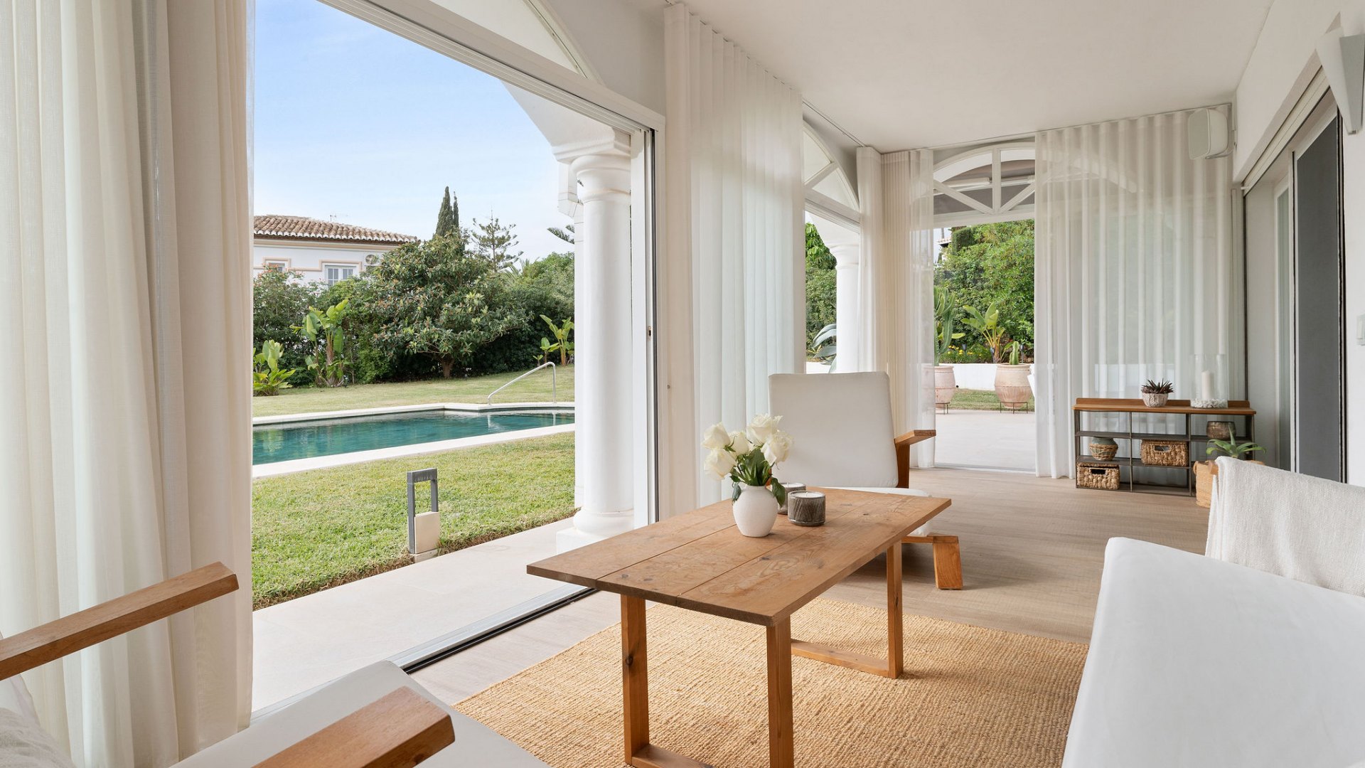 Increíble residencia en Elviria de una sola planta