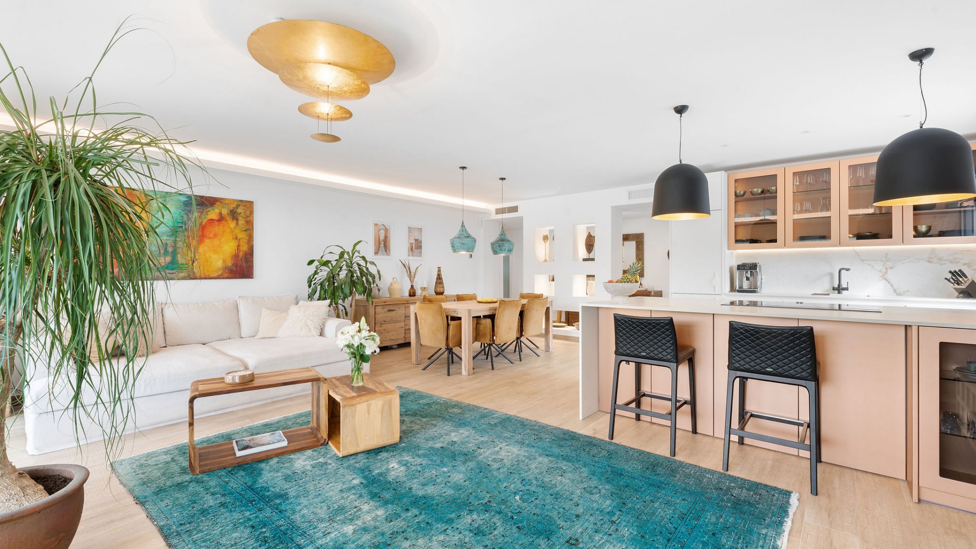 Increíble residencia en Elviria de una sola planta