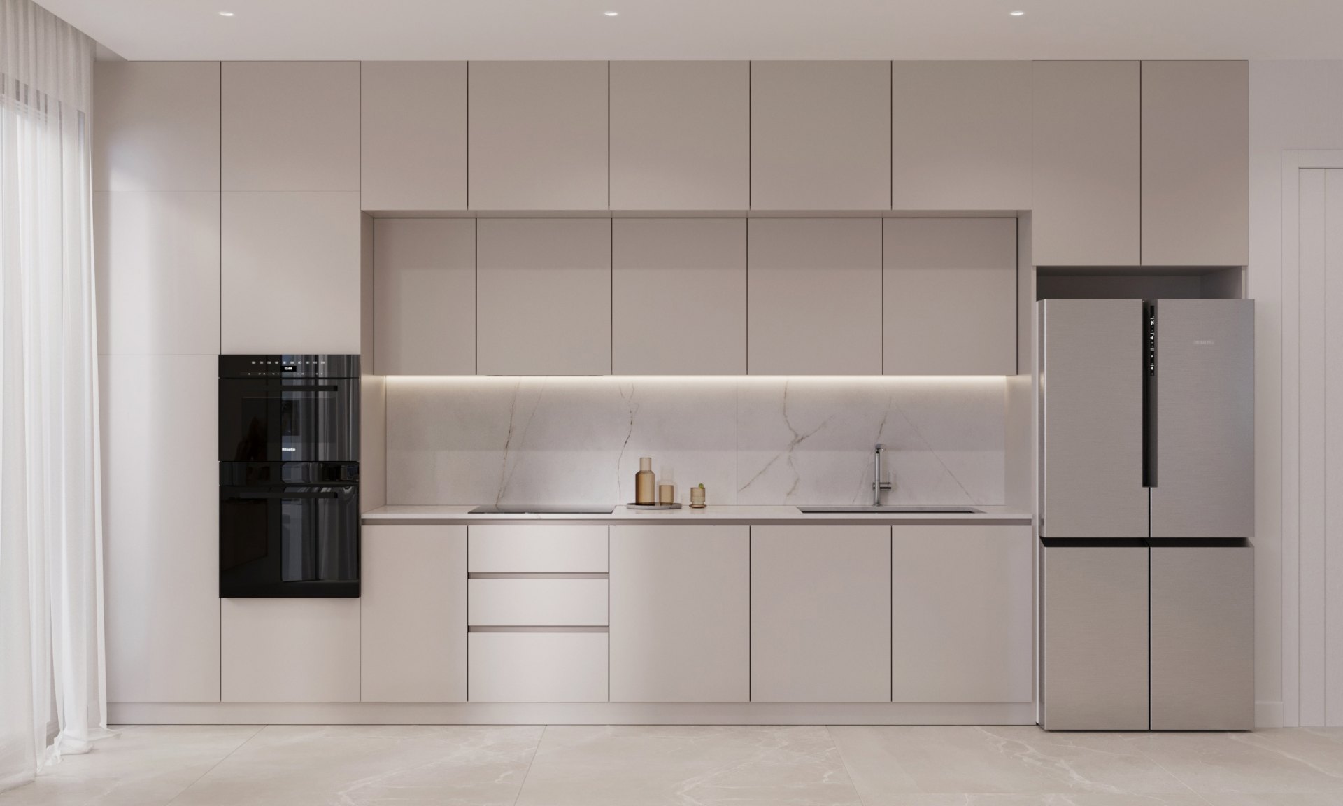 Amplio y luminoso apartamento en planta baja con jardín privado, en la Nueva Milla de Oro, Estepona