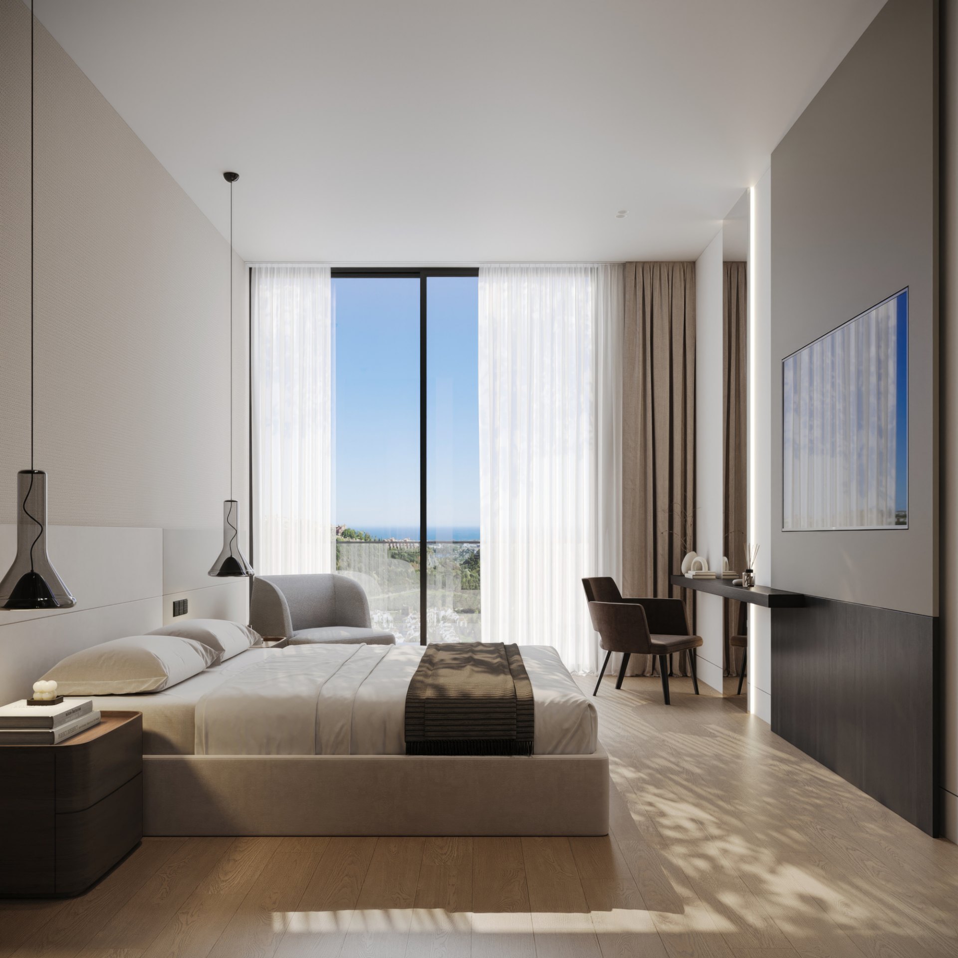 Spectacular villa project close to the Golden Mile with panoramic views