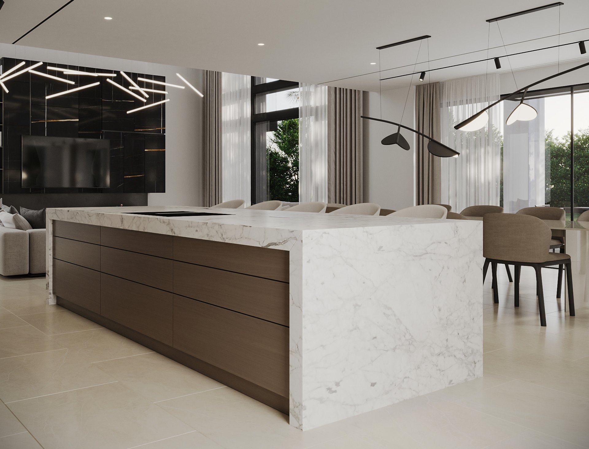 Spectacular villa project close to the Golden Mile with panoramic views