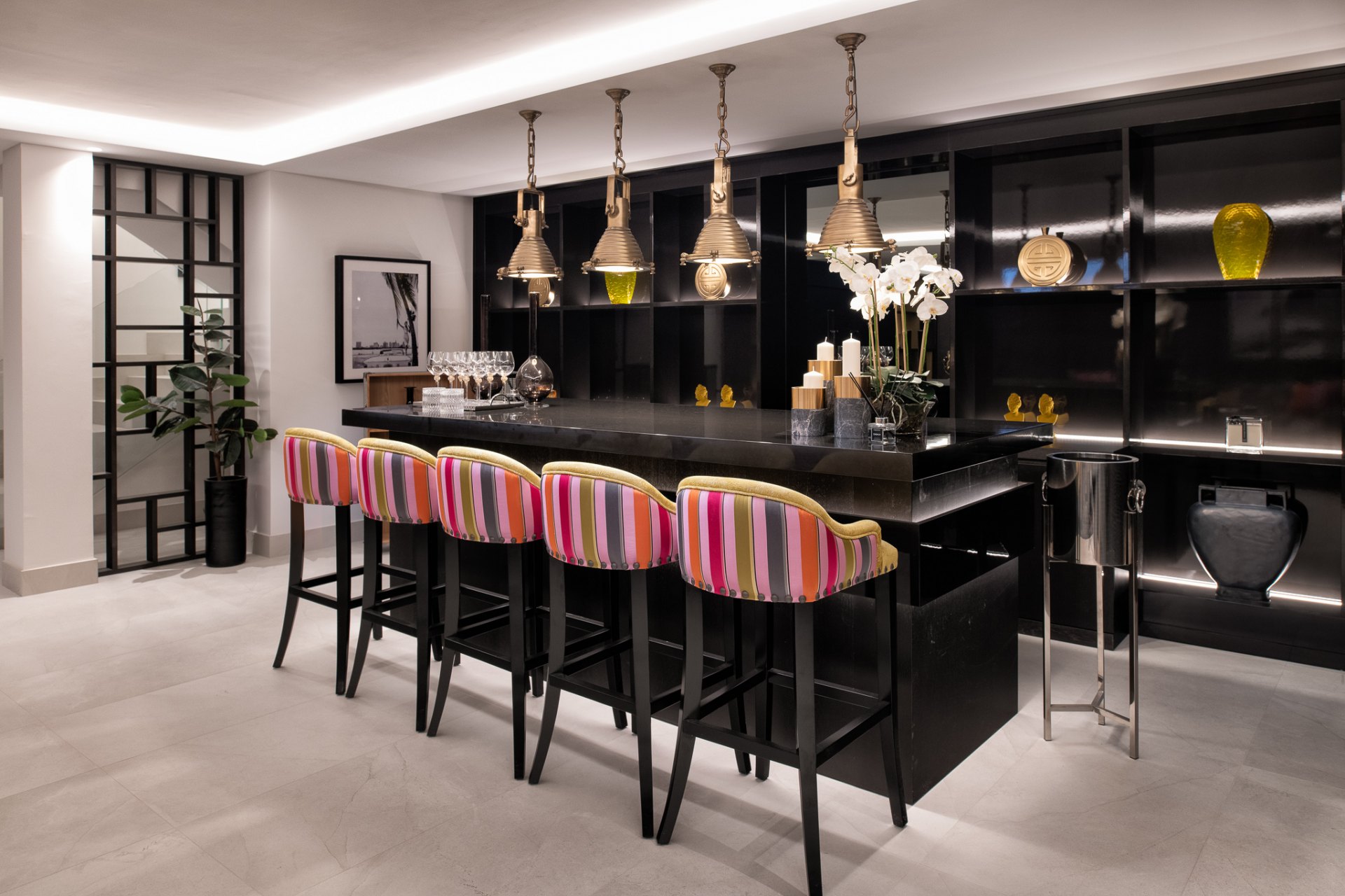 Spectacular residence with garden in the upper part of the Golden Mile