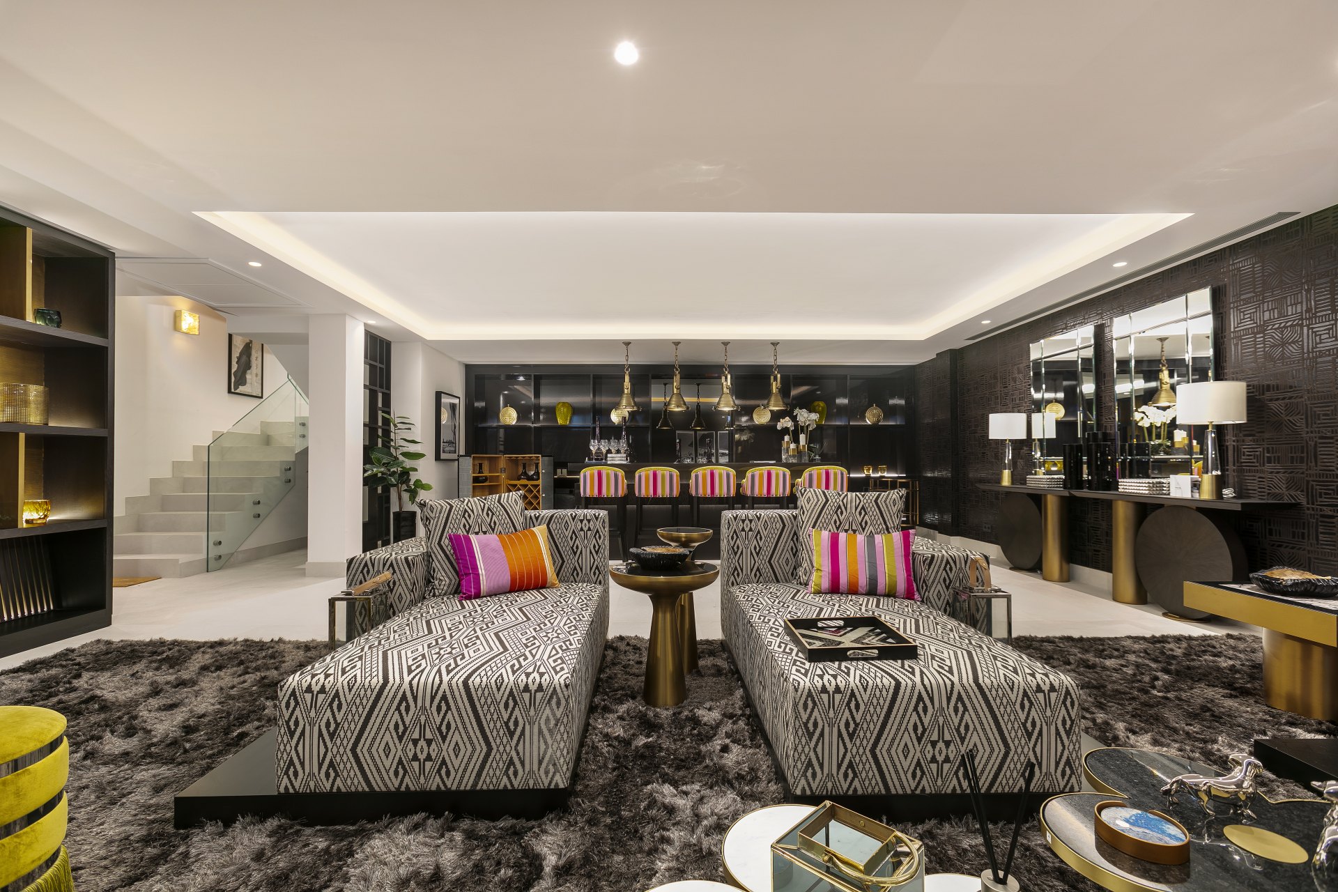 Spectacular residence with garden in the upper part of the Golden Mile