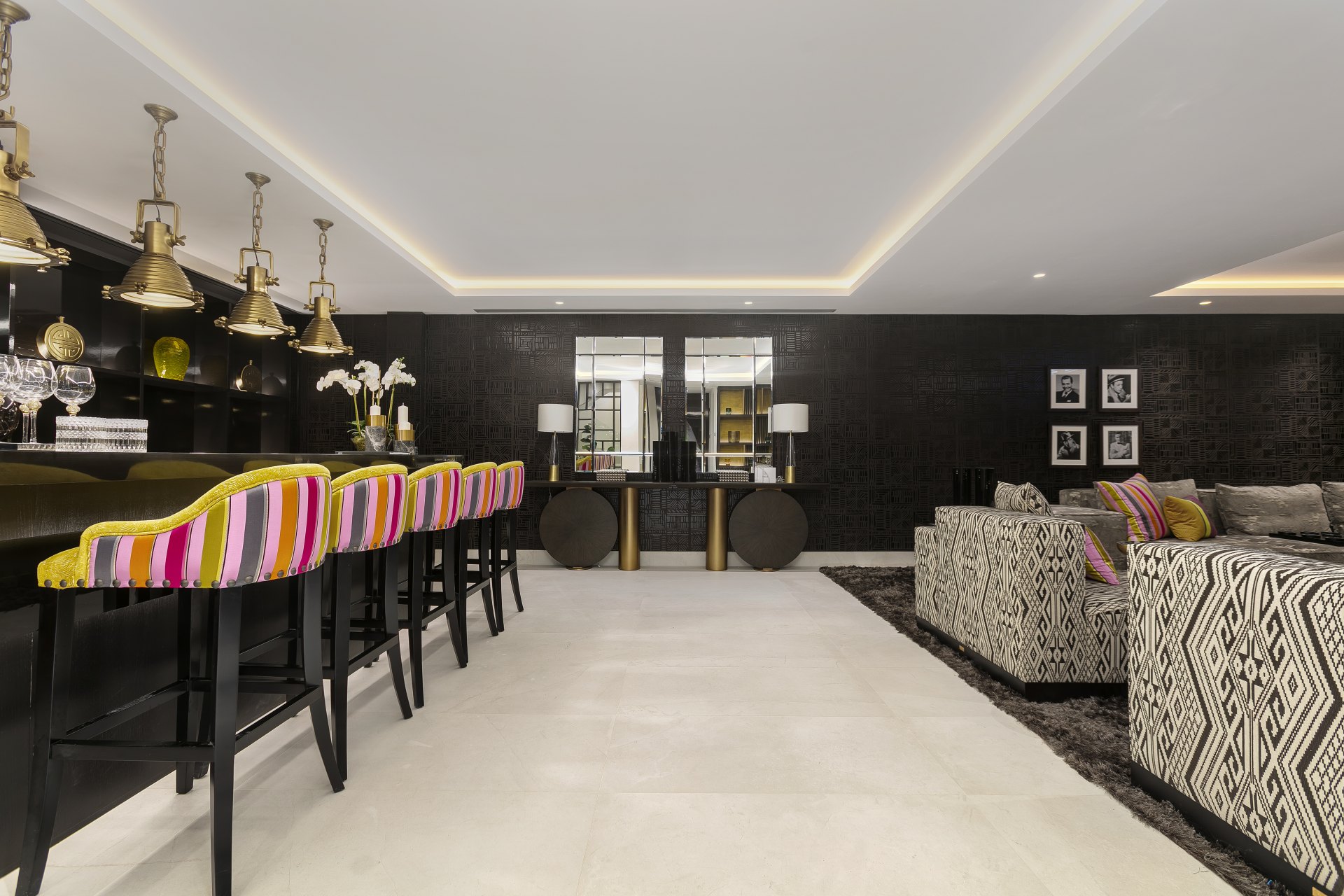 Spectacular residence with garden in the upper part of the Golden Mile